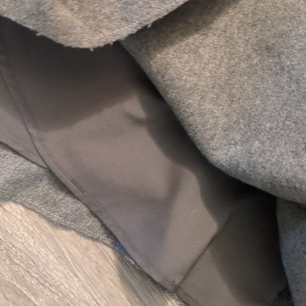 Madewell Madewell Gray ATELIER SKIRT Felted Wool Blend Flounced Sz. 6 Size 28" / US 6 / IT 42 - 4 Thumbnail