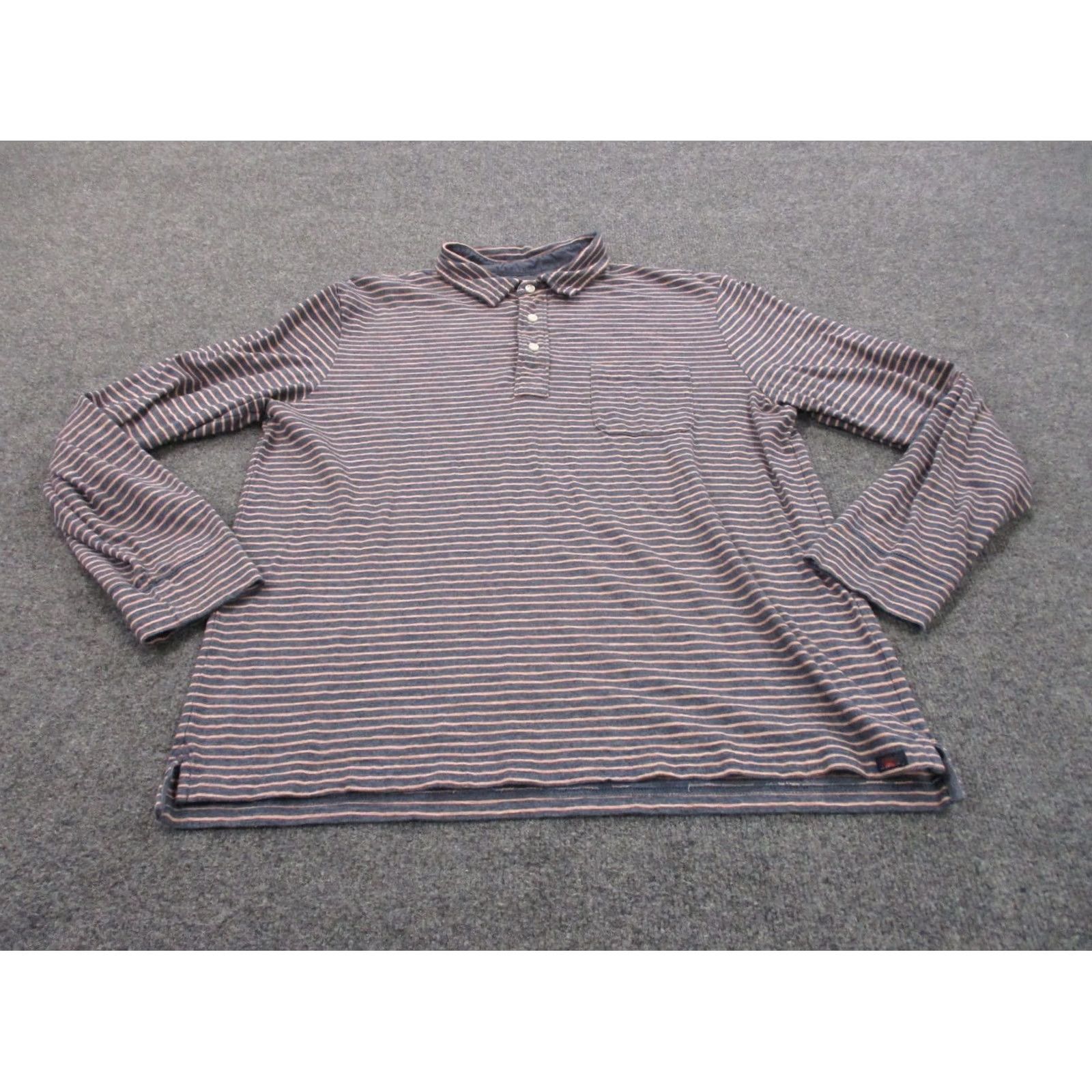 Faherty Faherty Polo Shirt Mens L Striped Golf Lightweight Work Outdoors Casual Business Size US L / EU 52-54 / 3 - 2 Thumbnail