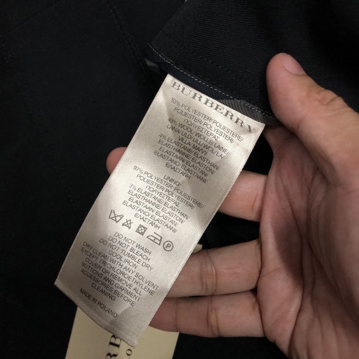 Burberry Burberry Black skirt Size 27" / US 4 / IT 40 - 8 Thumbnail
