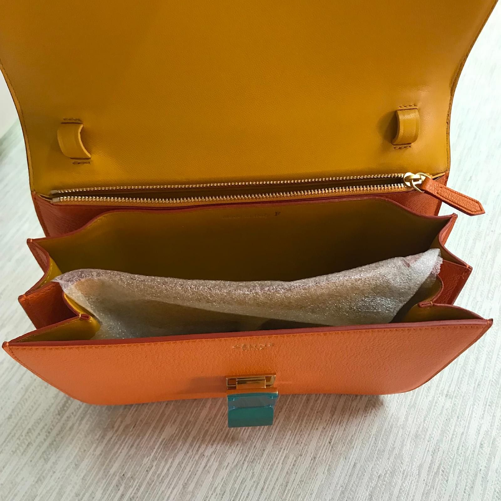 Celine o1bcso1str0725 Size : OS / 164174 Classic Bag in Orange Size ONE SIZE - 7 Thumbnail