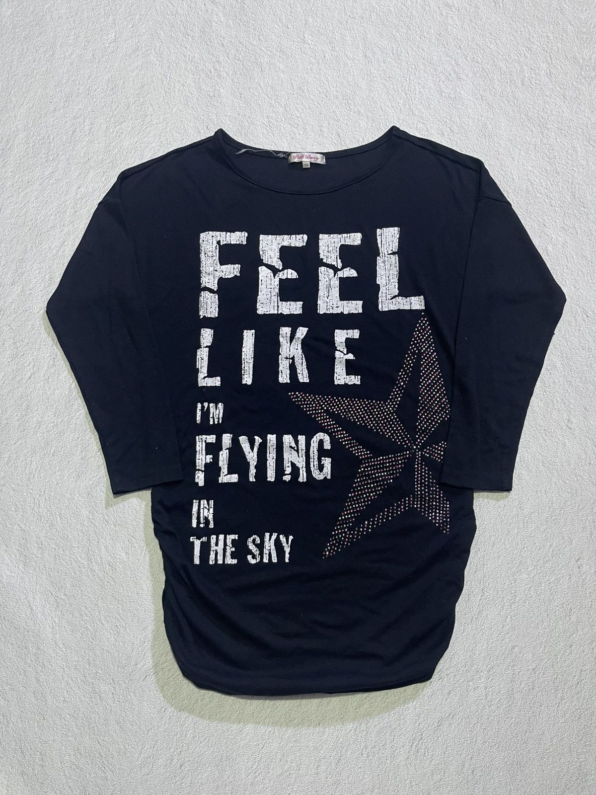 Hysteric Glamour Y2K PETIT BERRY LONG SLEEVE WITH GLITER MOTIF Size M / US 6-8 / IT 42-44 - 1 Thumbnail