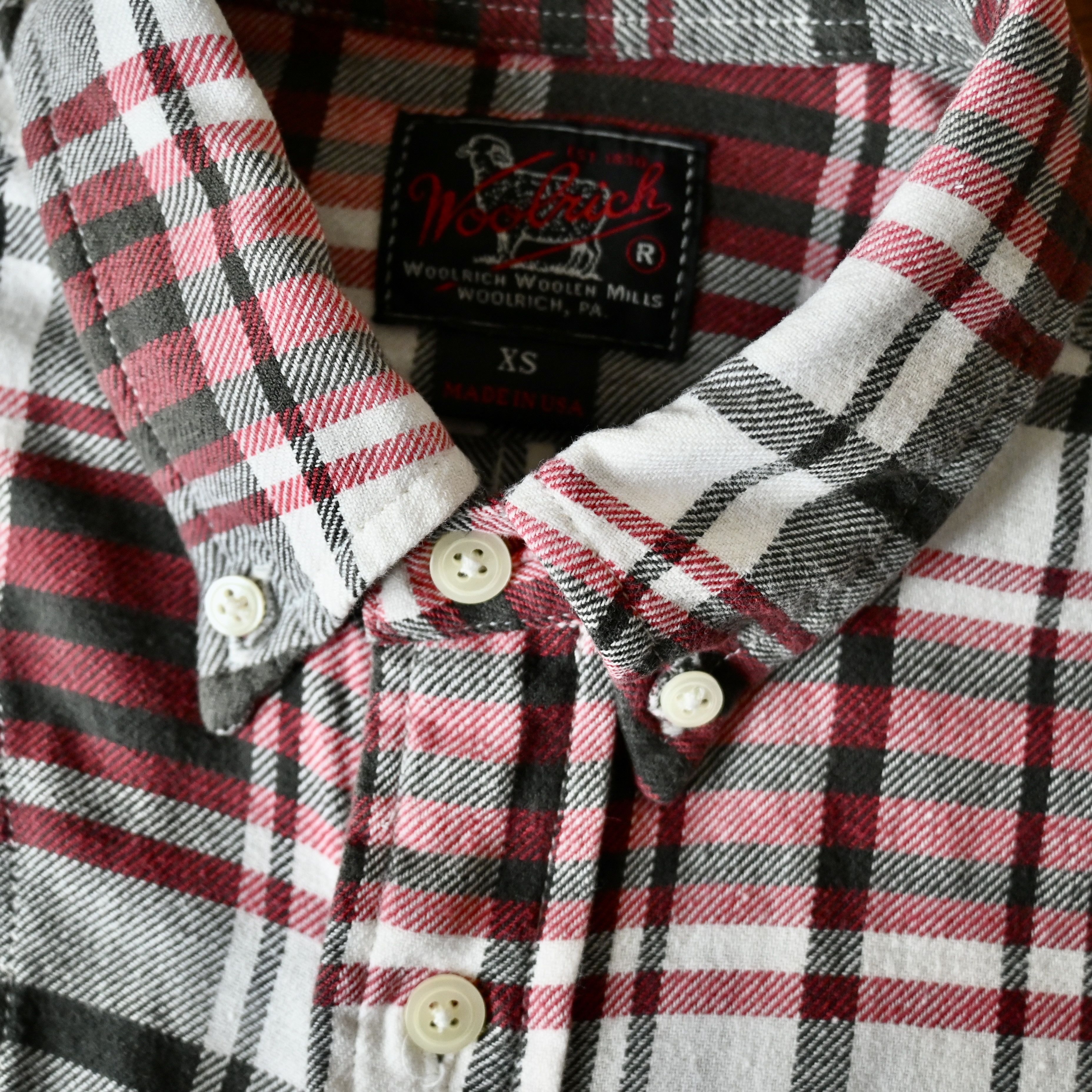 Nepenthes VTG 2000s Woolrich by Daiki Suzuki flannel hunting shirt Size US XS / EU 42 / 0 - 14 Thumbnail