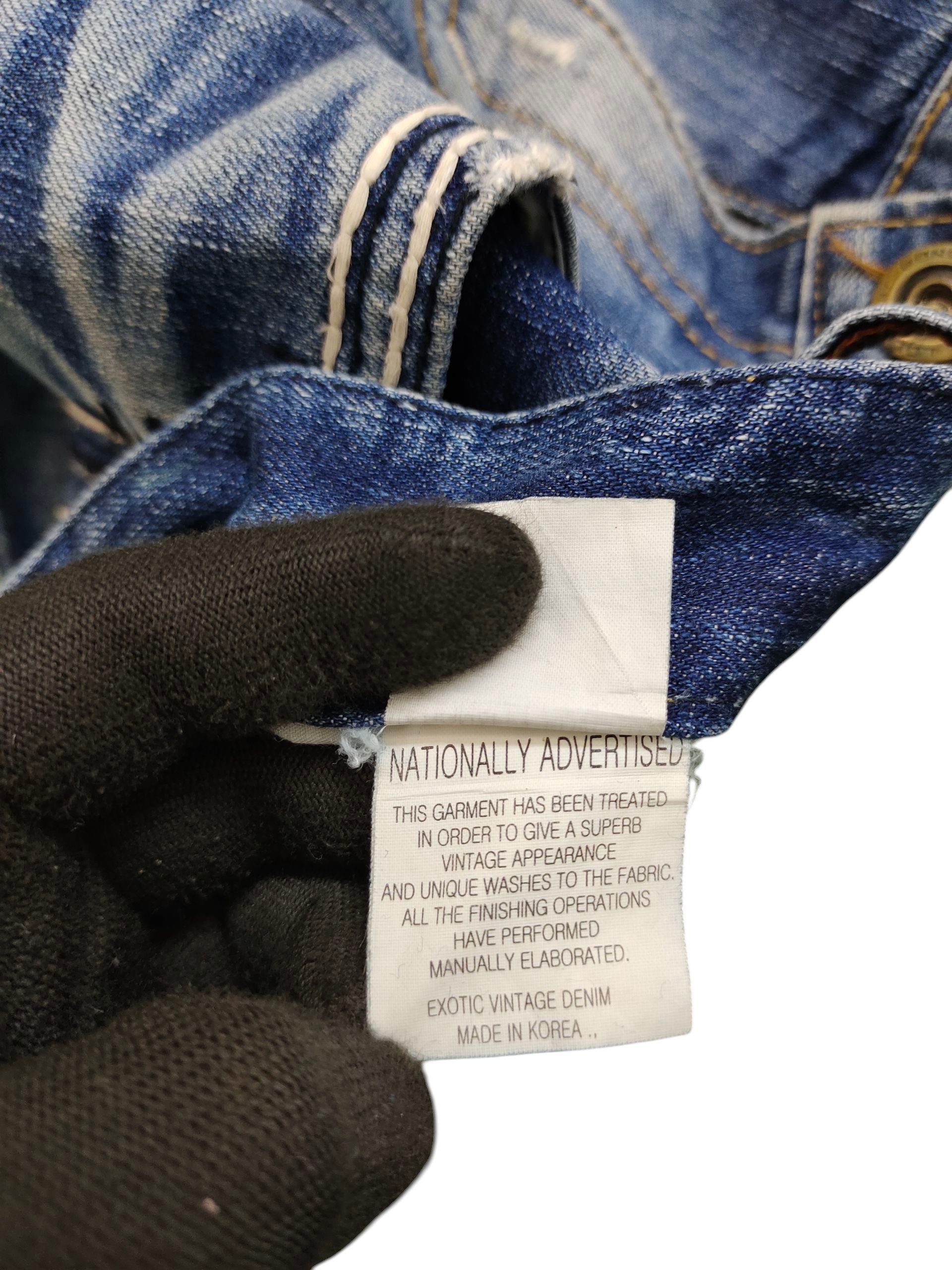 Number (N)ine × Undercover Yoshitomo Nara Lolita Clawmark Distress Denim Jeans Size US 30 / EU 46 - 13 Thumbnail