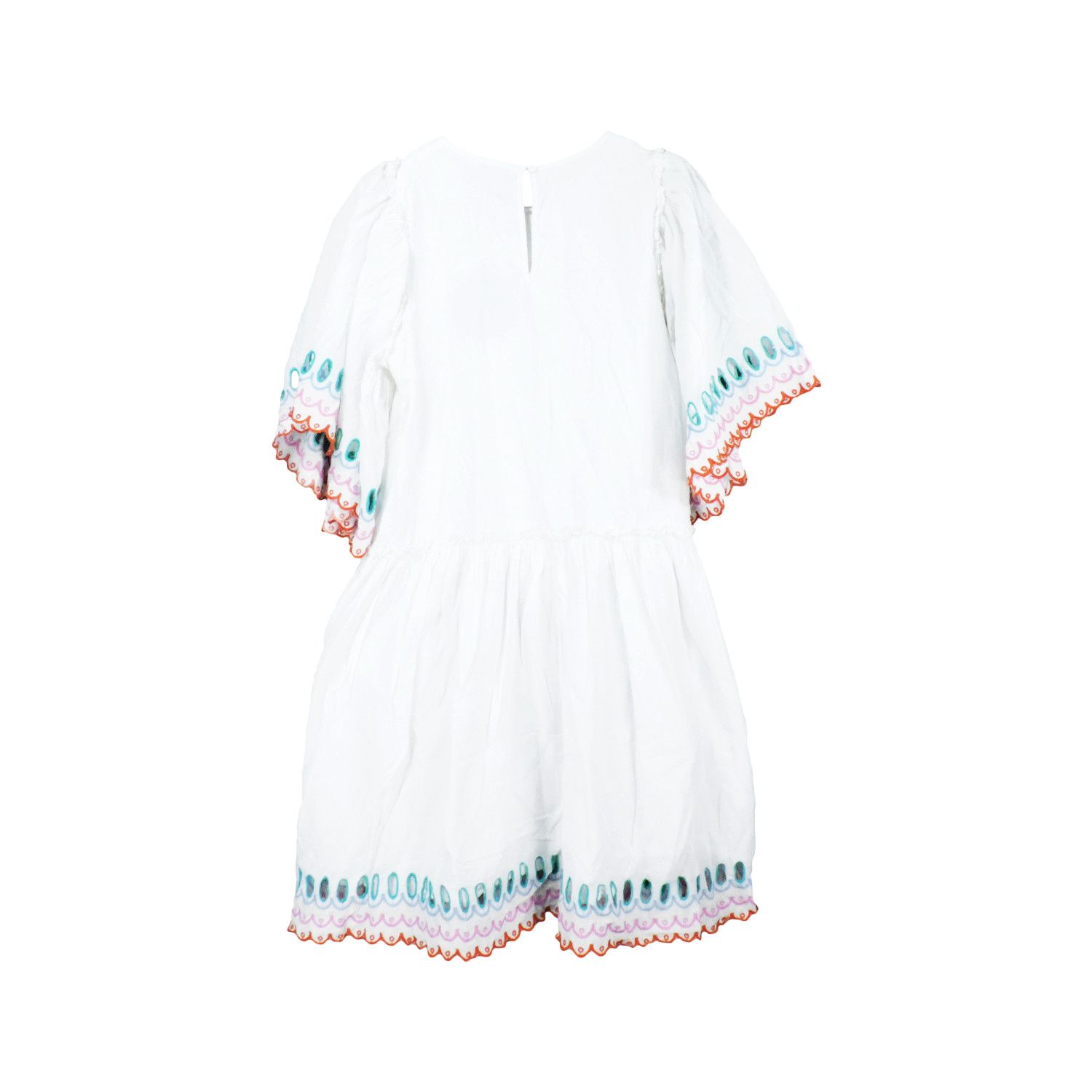 Stella McCartney STELLA MCCARTNEY KIDS SCALLOPED COTTON DRESS Size M / US 6-8 / IT 42-44 - 2 Thumbnail