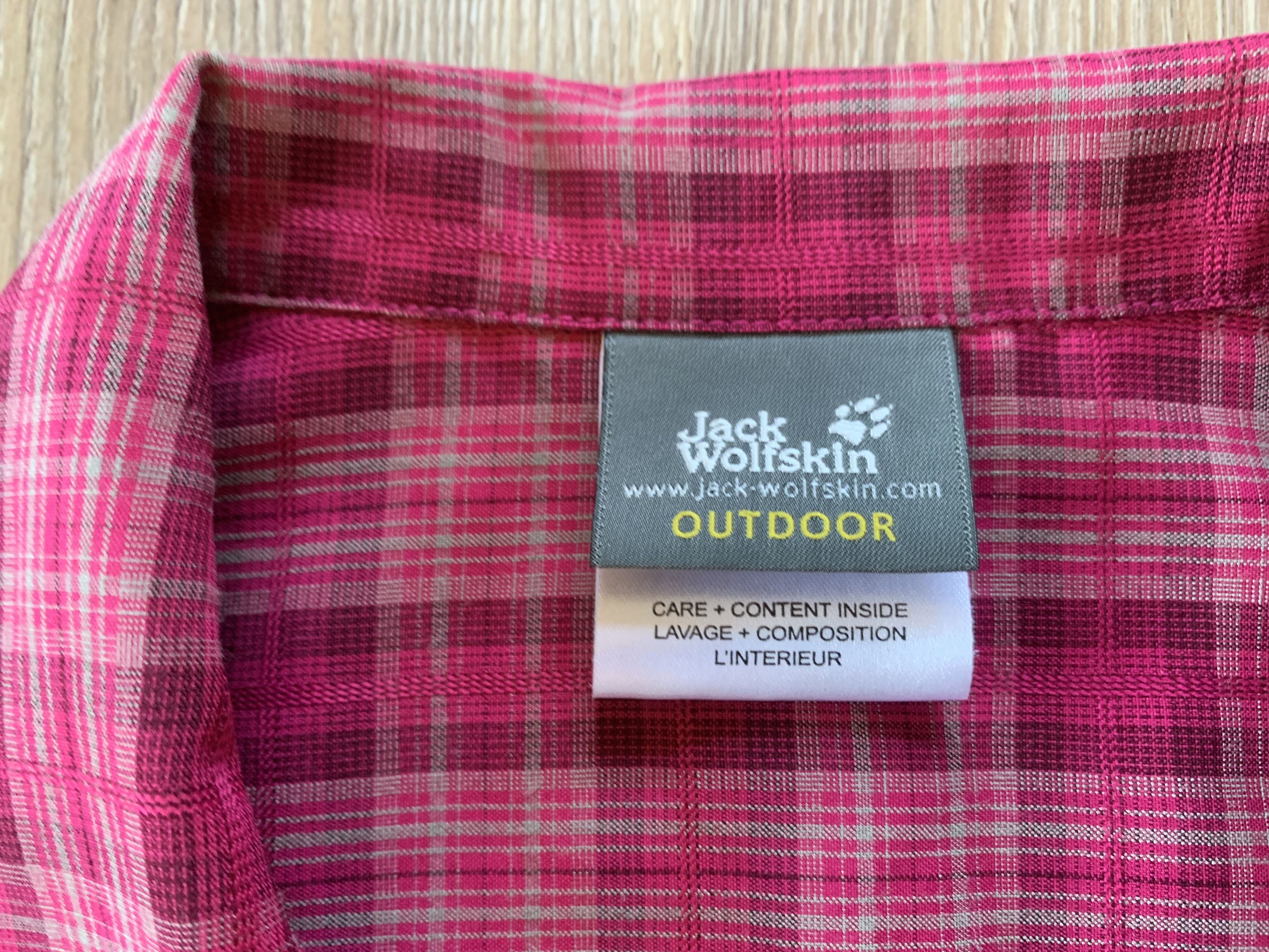 Jack Wolfskin Jack Wolfskin Women's Pink Trekking Shirt Size L / US 10 / IT 46 - 5 Thumbnail