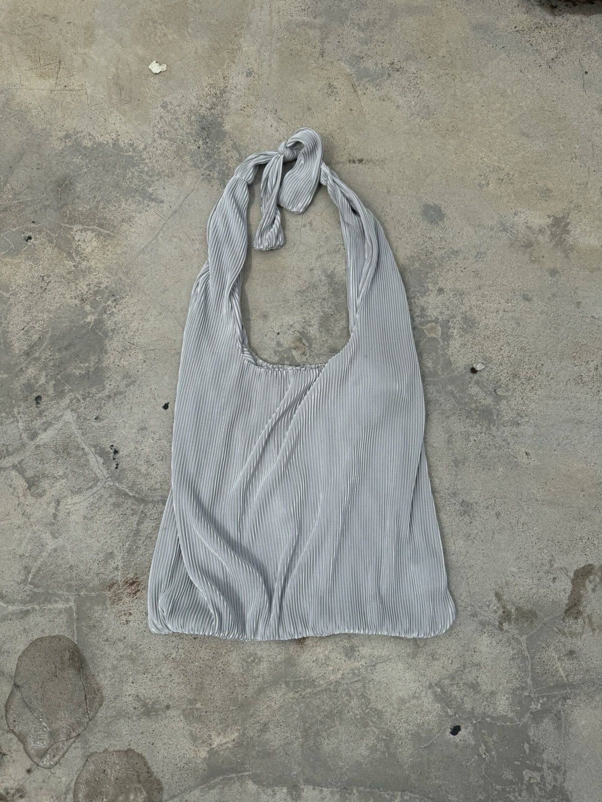 Designer × Issey Miyake × Japanese Brand Pleated Carry Bag Inspired Issey Miyake by Mono Comme ca Size ONE SIZE - 1 Thumbnail