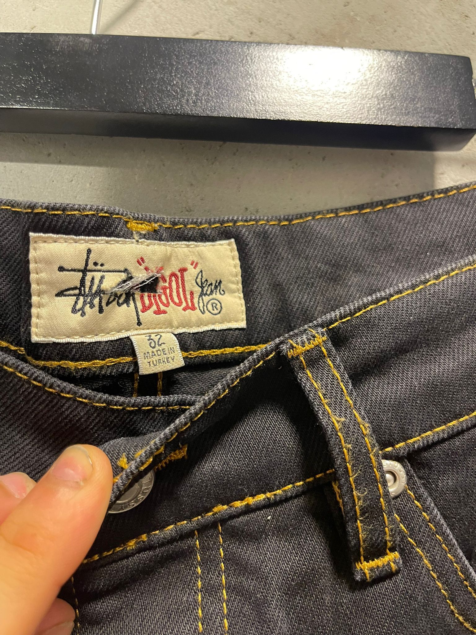 Stussy Stussy Big Ol Jean Shorts Black Size US 32 / EU 48 - 5 Thumbnail