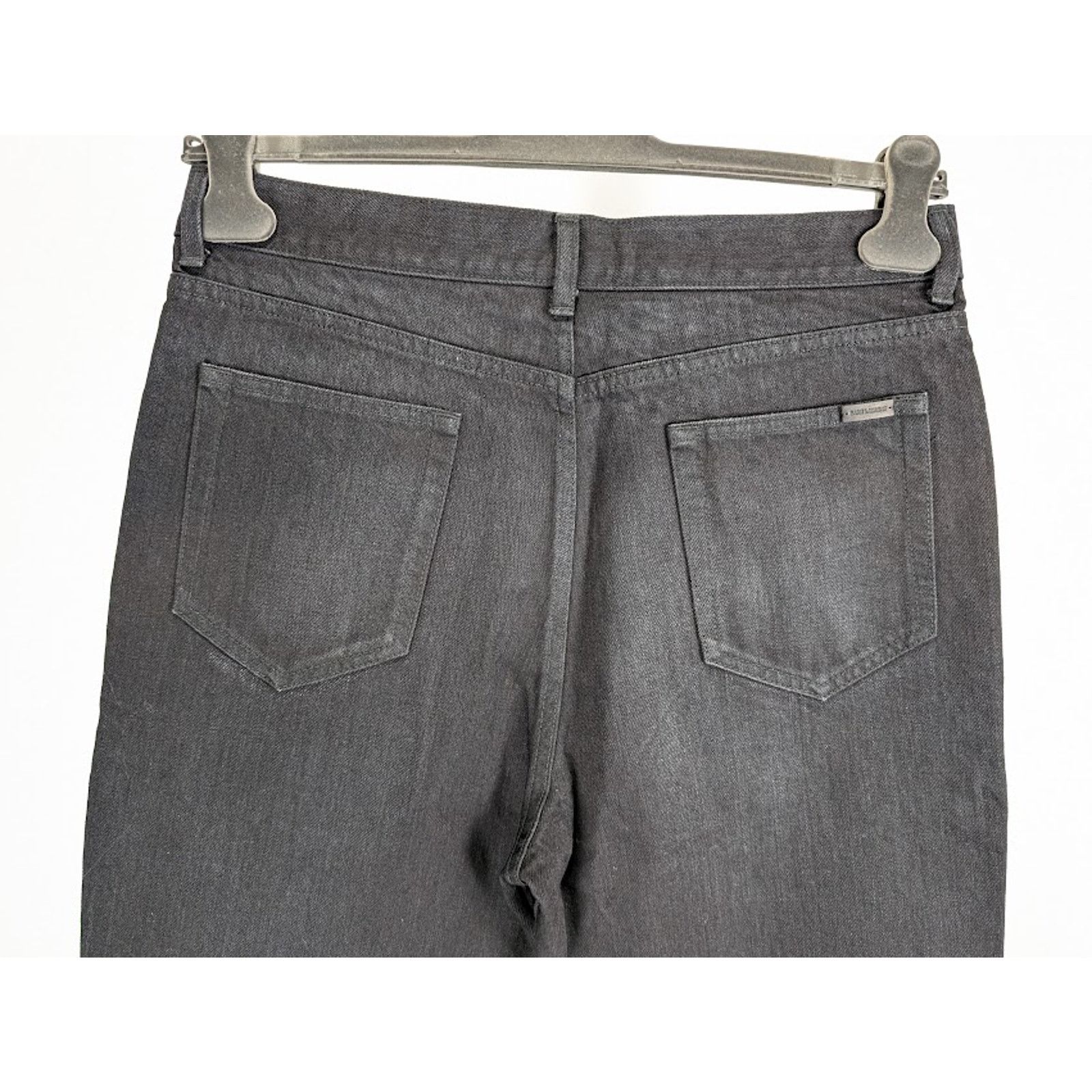 Saint Laurent Paris o1rshd1 D35 70's Flare Denim Jeans in Black Size US 32 / EU 48 - 15 Thumbnail