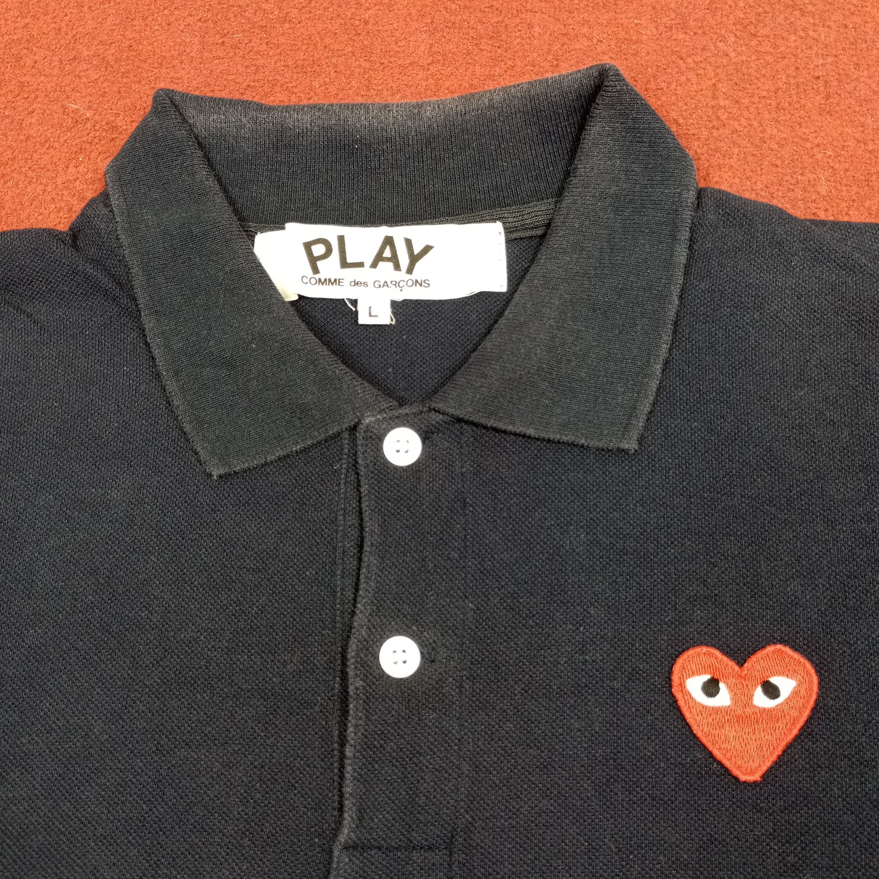 Comme des Garcons Comme Des Garcons Play Japanese Fashion Brand Polos Size US M / EU 48-50 / 2 - 2 Thumbnail