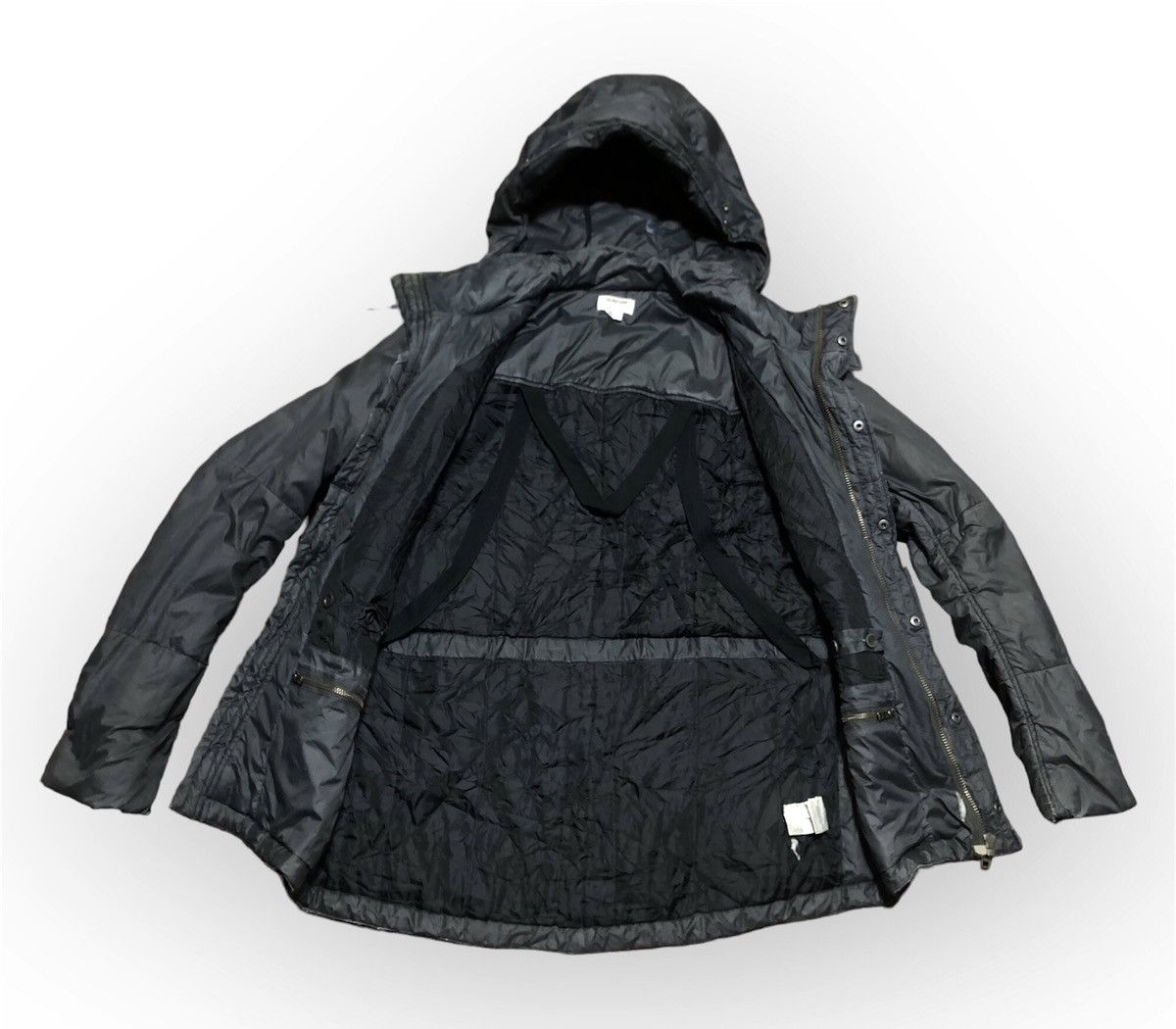 Helmut Lang Rare Vintage Helmut Lang Cargo Parka Jacket Size US M / EU 48-50 / 2 - 5 Thumbnail