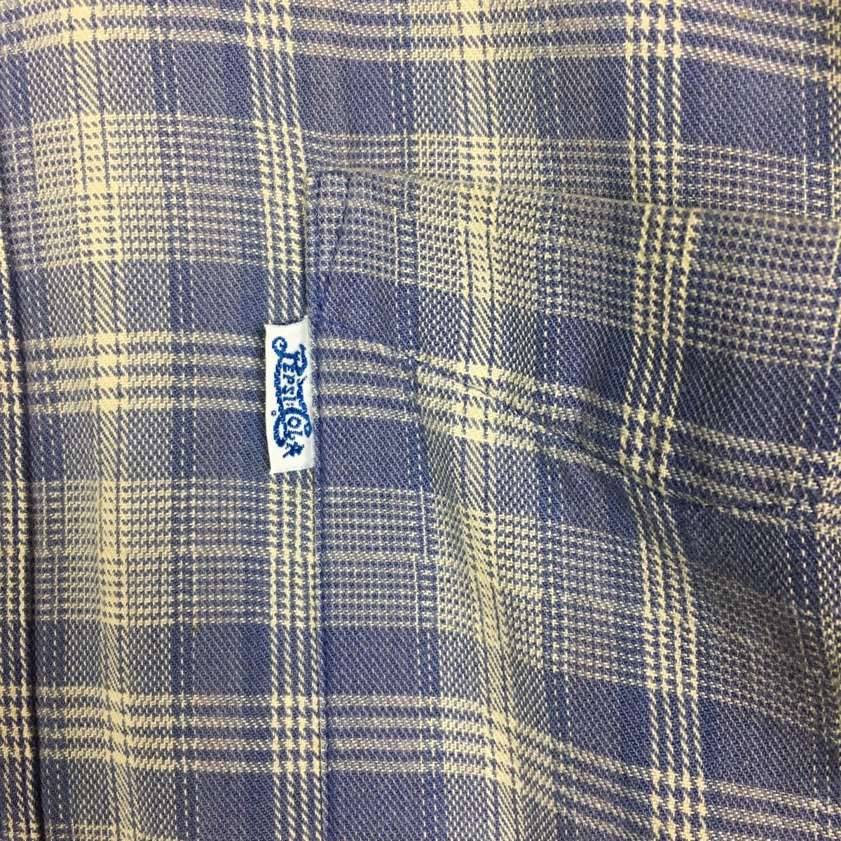 Coca Cola Vintage Faded PepsiCola Flannel Size US M / EU 48-50 / 2 - 5 Thumbnail