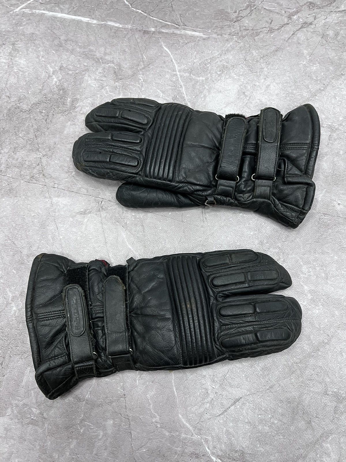 If Six Was Nine SALE💣💣 Vintage moto gloves Y2k JAPAN AVANT GARDE STYLE Size ONE SIZE - 1 Thumbnail