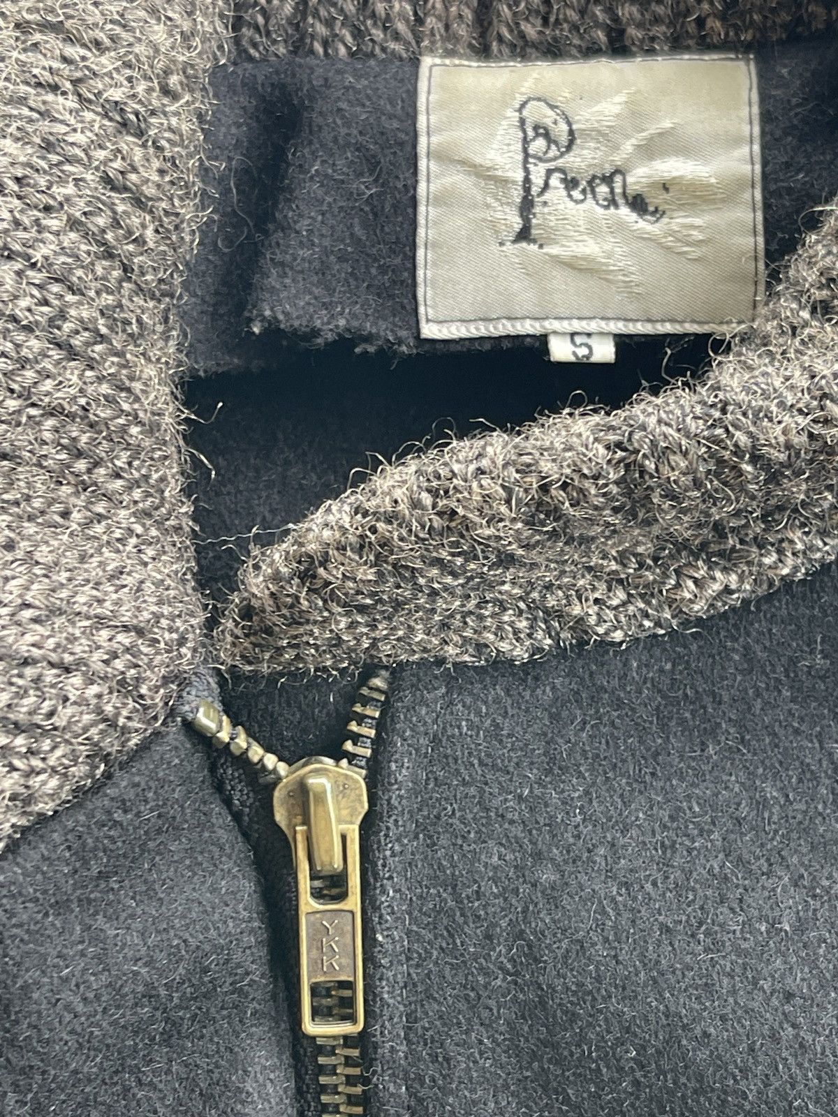 Preen by Thornton Bregrazzi Preen Wool Asymmetrical Reconstruct Jacket UK Size US S / EU 44-46 / 1 - 11 Thumbnail