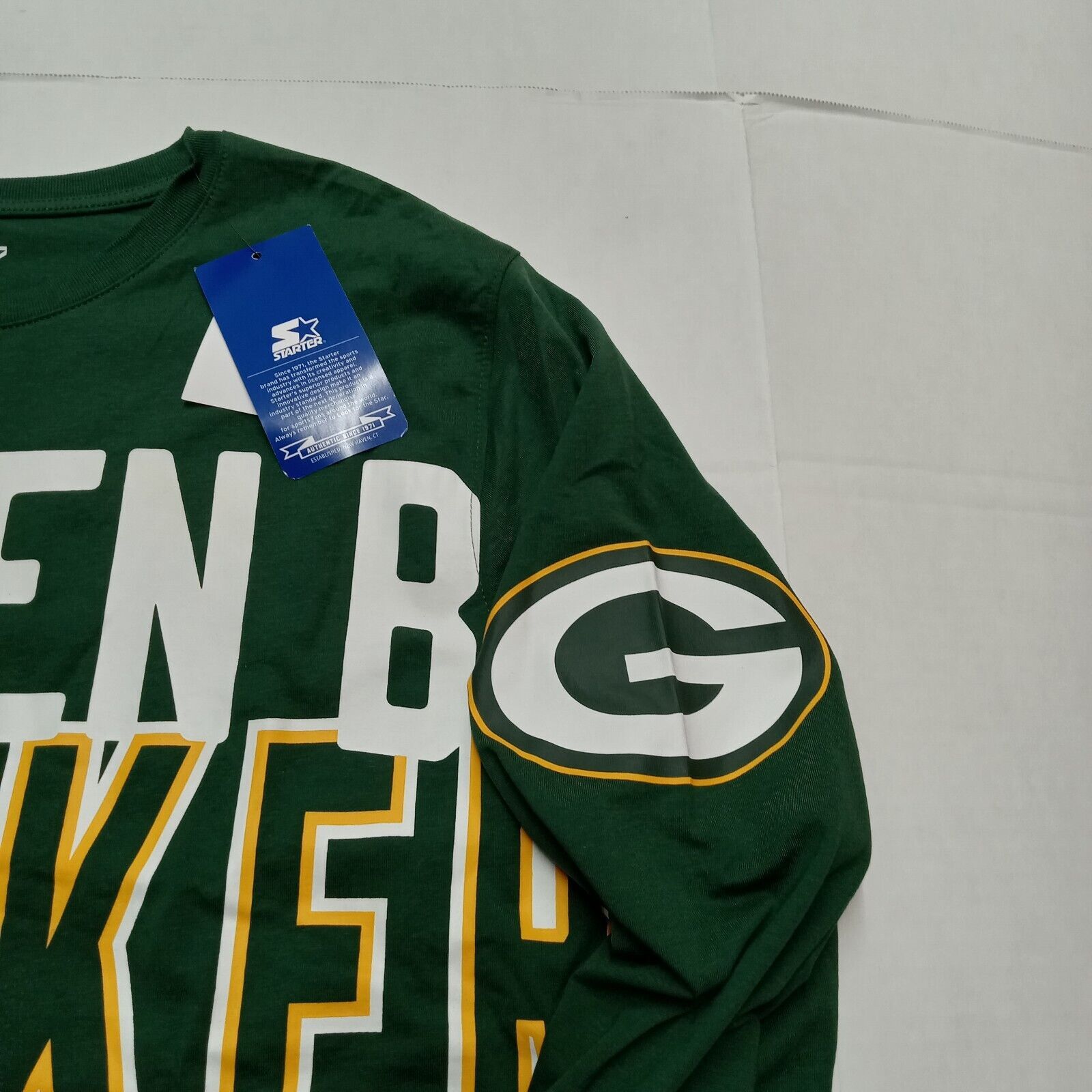 Starter STARTER Green Bay Packers Graphic T-Shirt Men's L Green Tee Size US L / EU 52-54 / 3 - 3 Thumbnail