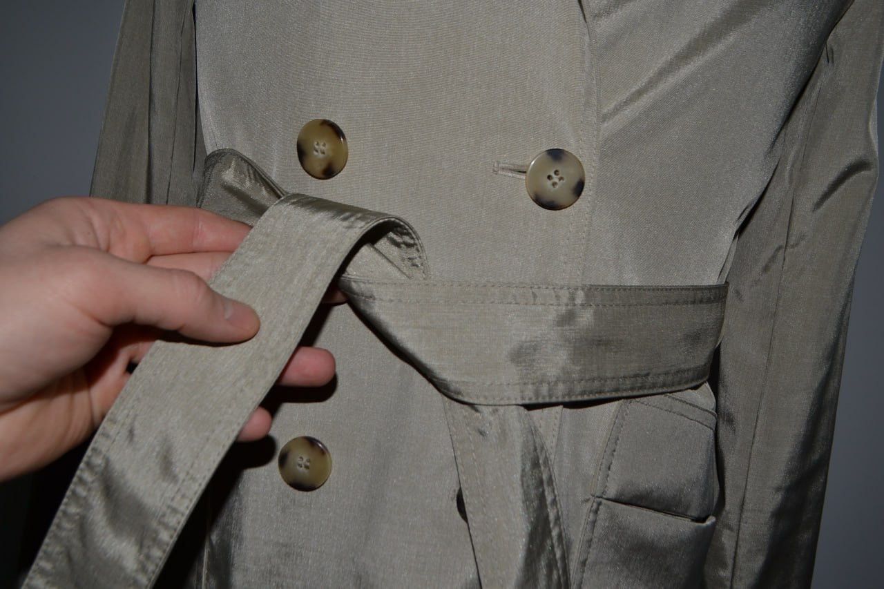 Allsaints ALL SAINTS Truman Italian Cloth Women Trench Coat Waterproof Size M / US 6-8 / IT 42-44 - 7 Thumbnail