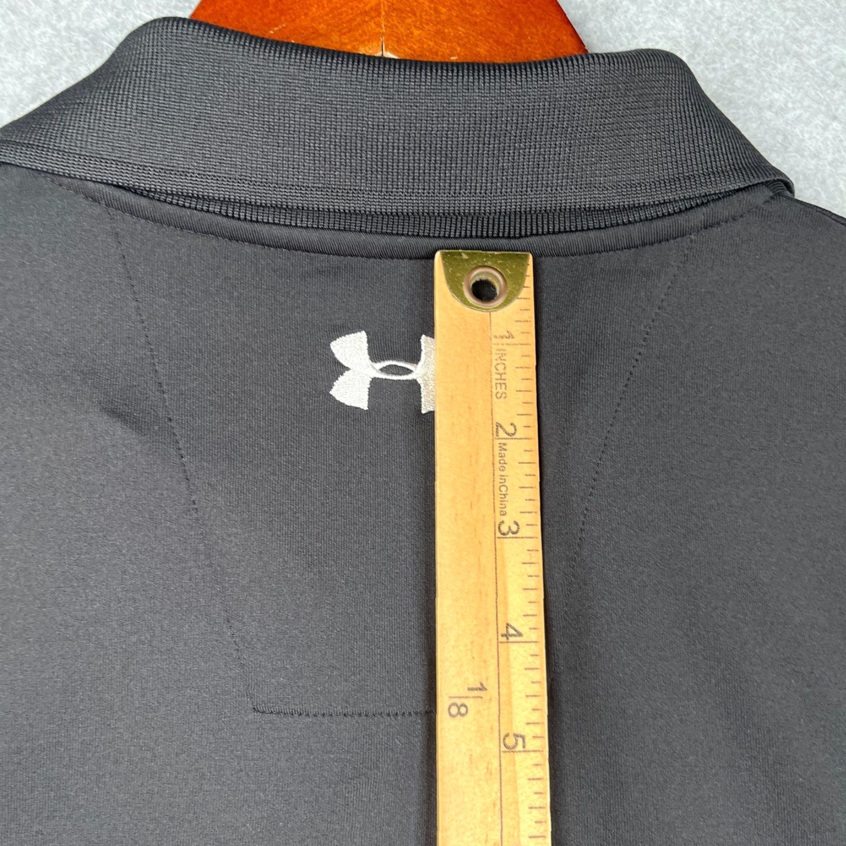 Under Armour Under Armour HeatGear Polo Shirt L Purple 2Tone Stretch Polo Shirt Mens Sports Golf 2000s Size US L / EU 52-54 / 3 - 7 Thumbnail