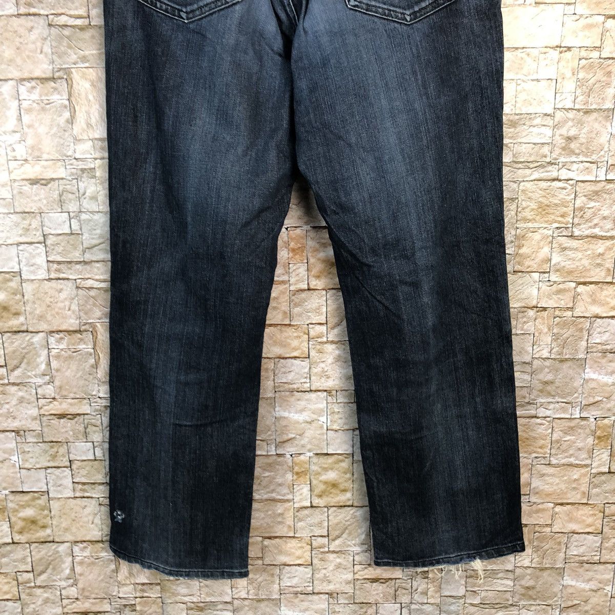 Uniqlo Japan uniqlo faded Blue vintage denim Jeans #A348 Size US 33 - 19 Thumbnail