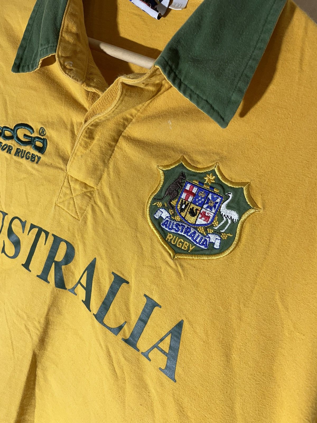Canterbury of New Zealand × Vintage Kooga Australia 2000 vintage rugby jersey Size US XXL / EU 58 / 5 - 5 Thumbnail