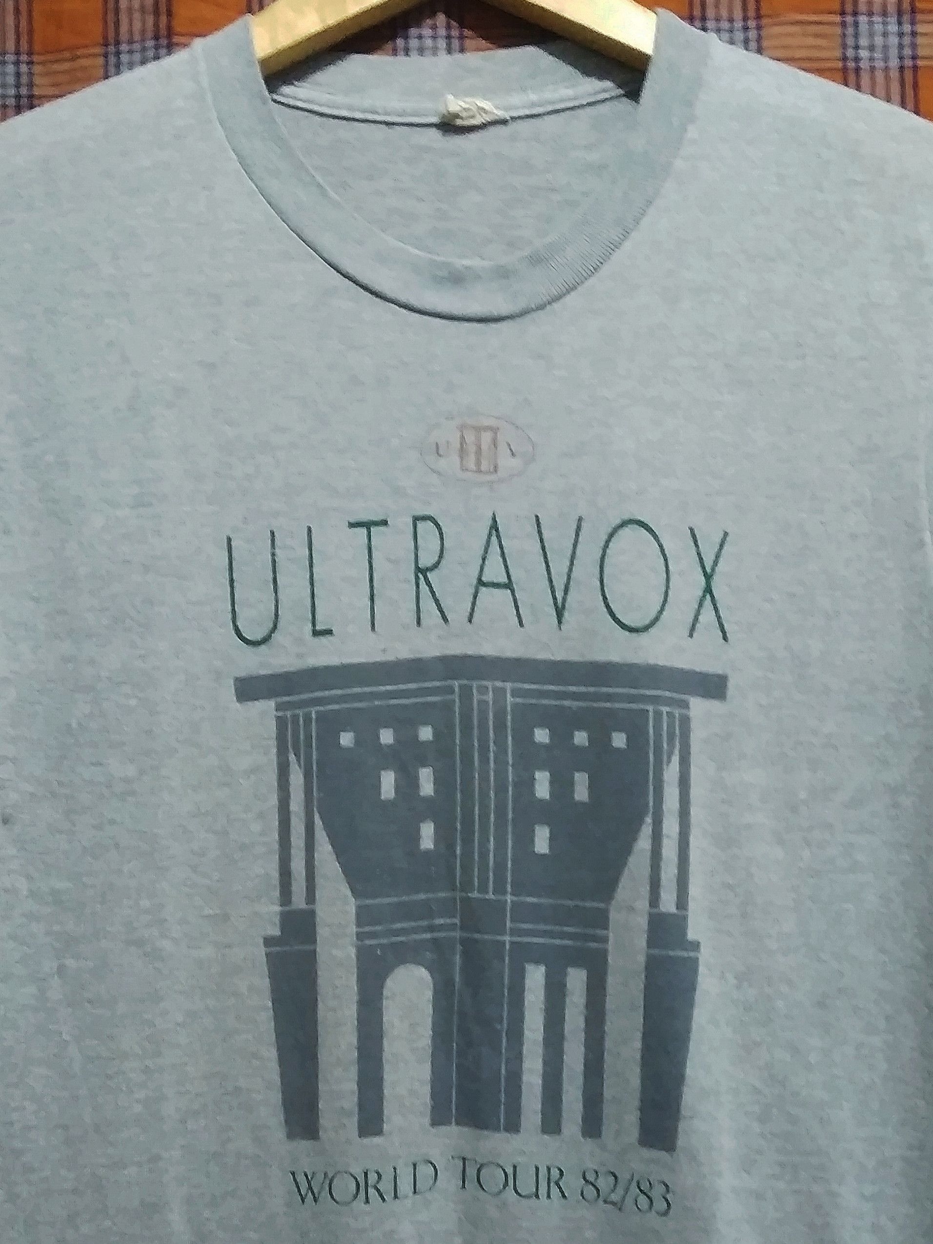 Band Tees Vintage 80s Ultravox new wave tour t-shirt kraftwerk Size US M / EU 48-50 / 2 - 5 Thumbnail