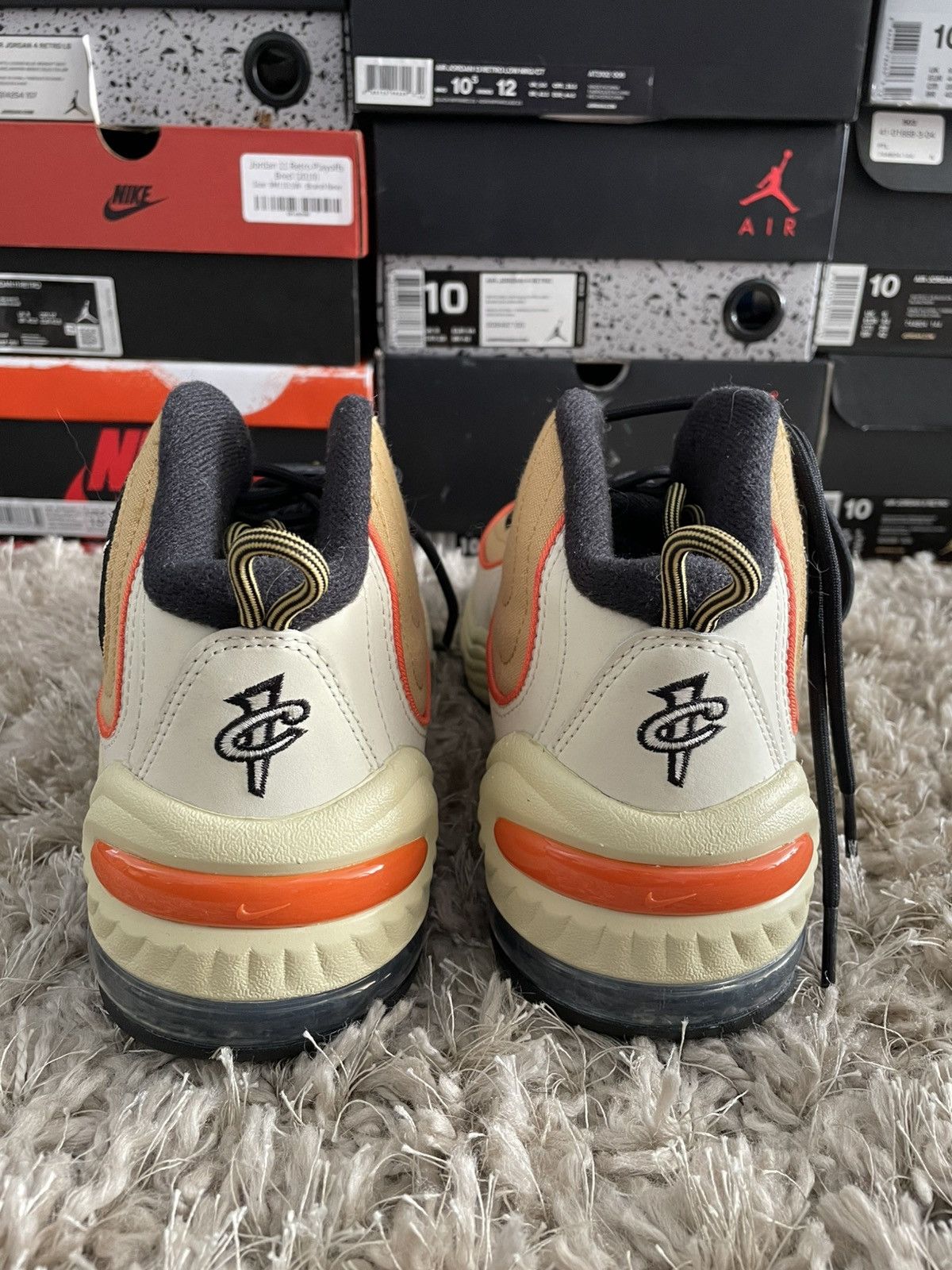 Nike Nike Air Penny 2 Wheat Gold Size US 10.5 / EU 43-44 - 6 Thumbnail