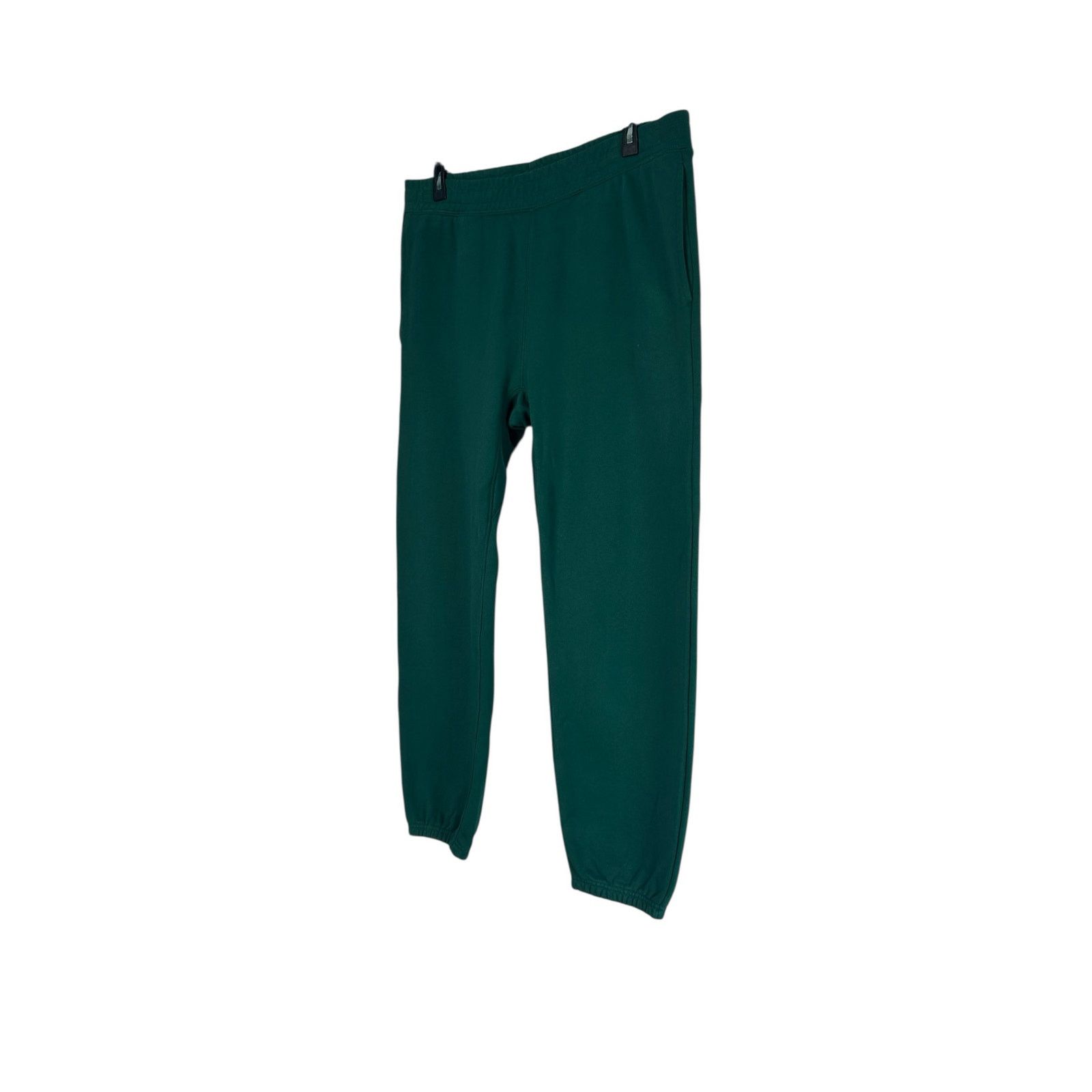 H&M H&M green cotton pull on sweat pants joggers size Large Size US 40 / EU 56 - 8 Thumbnail
