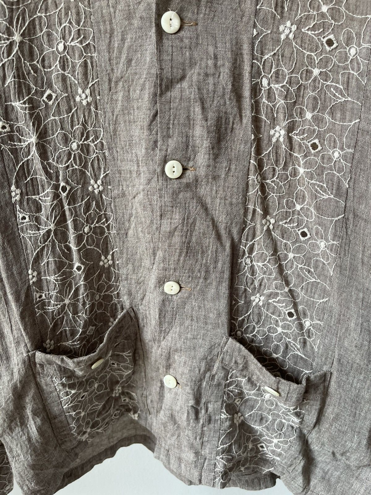 Needles Needless Flower embroidered Button Up Size US S / EU 44-46 / 1 - 4 Thumbnail