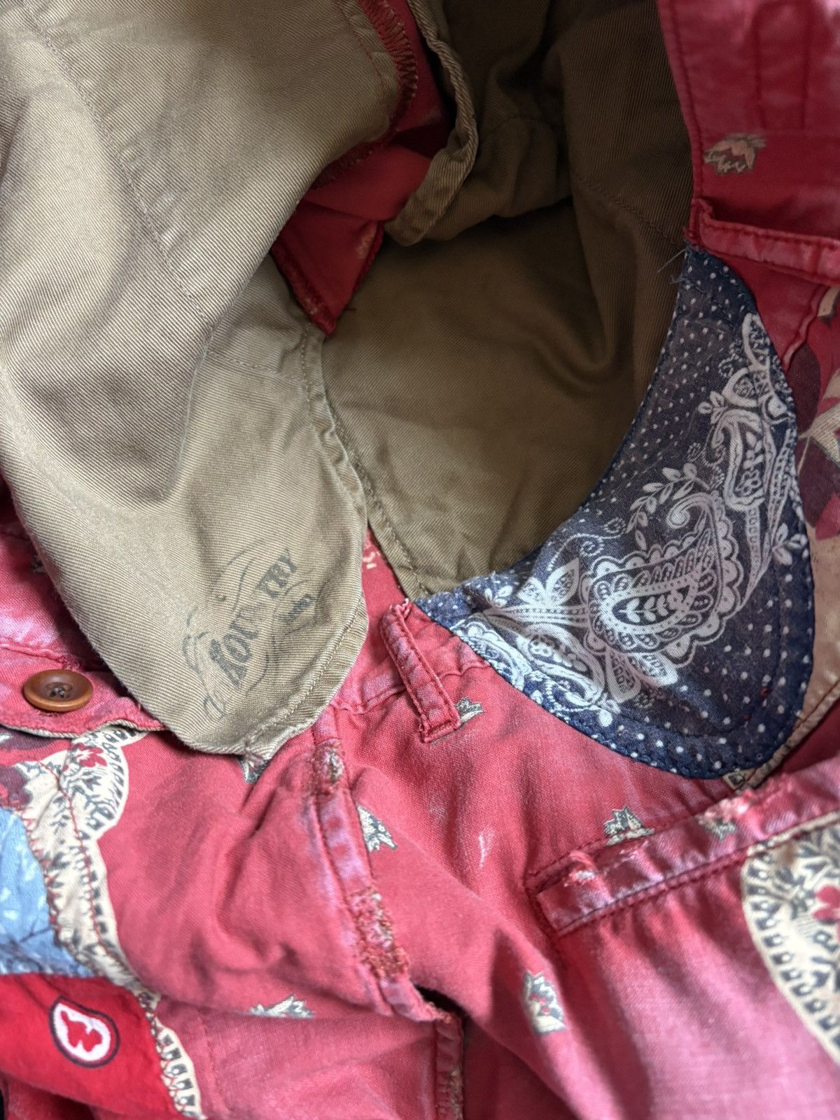 Kapital Kountry kapital bandana patchwork short pants shorts Size US 30 / EU 46 - 13 Thumbnail