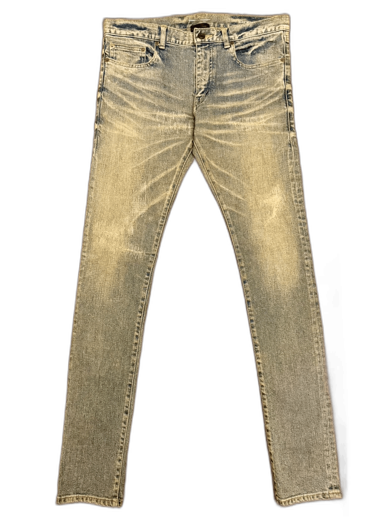 Saint Laurent Paris saint laurent 13fw distressed jeans Size US 32 / EU 48 - 1 Thumbnail
