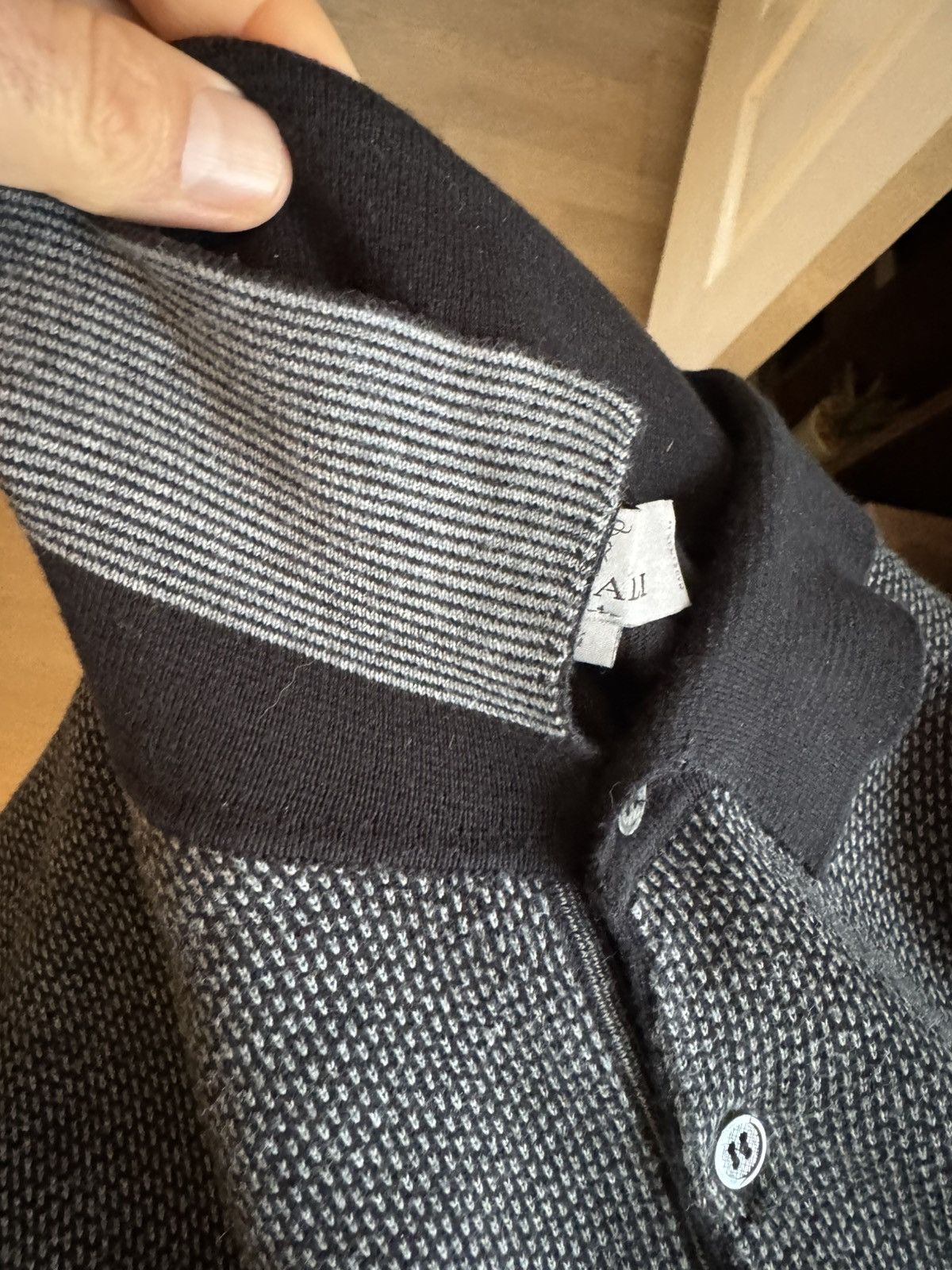 Canali CANALI men knit polo sizes Shown in photos by tape measure Size US L / EU 52-54 / 3 - 20 Thumbnail