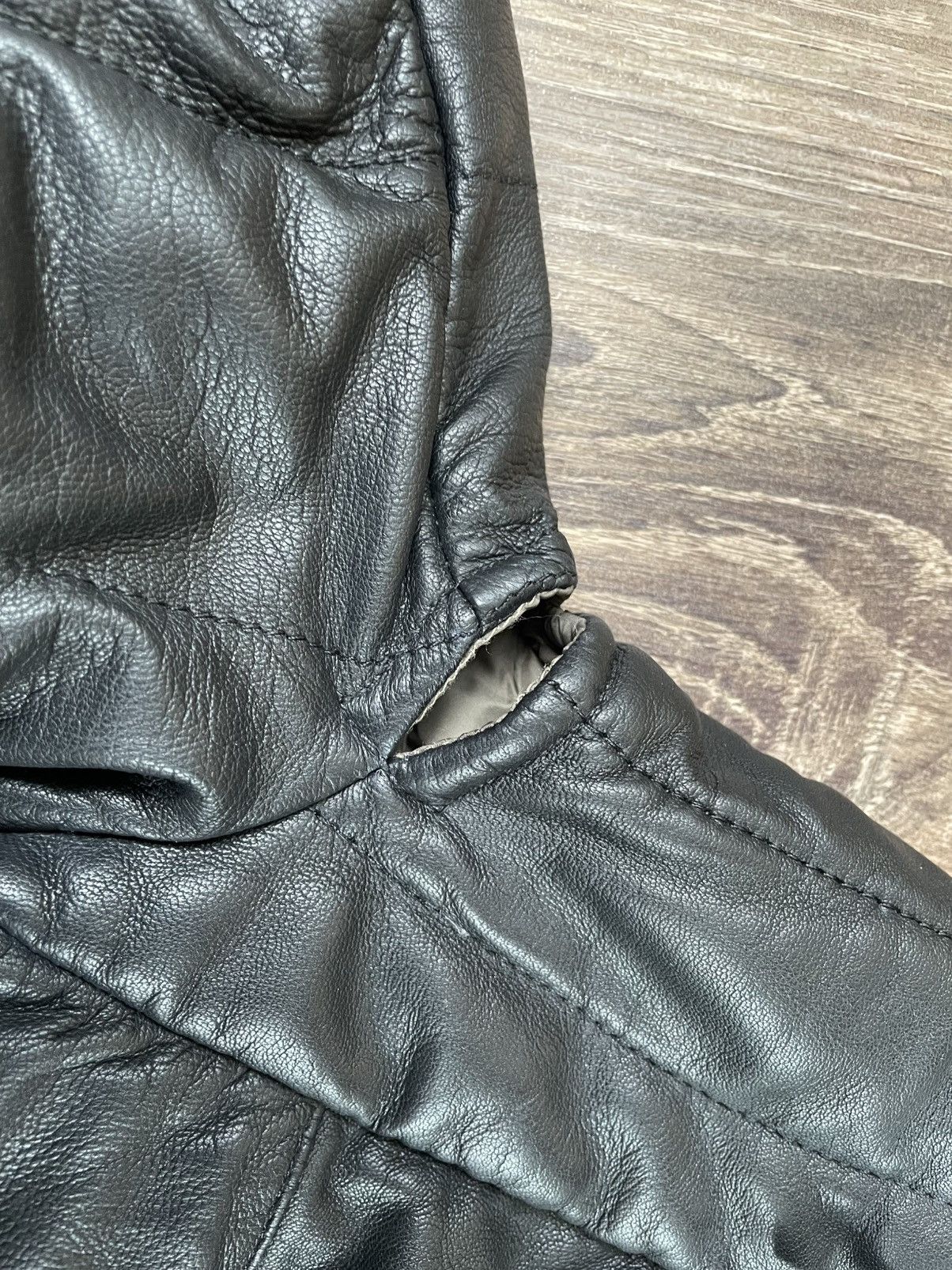 Parajumpers Parajumpers Jodie Leather Jacket Women's Size XS / US 0-2 / IT 36-38 - 6 Thumbnail