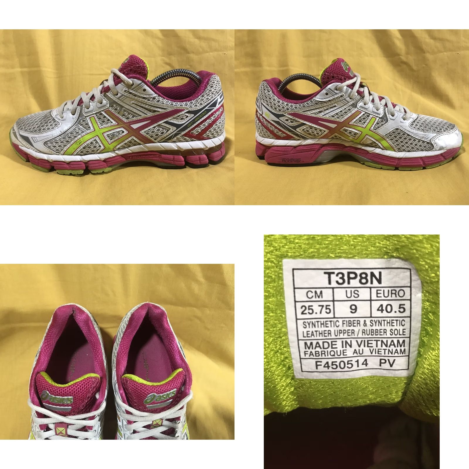 Asics ASICS T3P8N Gel GT-2000 Womens Size 9 Running Athletic Cross Training Shoes-569 Size US 9 / IT 39 - 8 Thumbnail