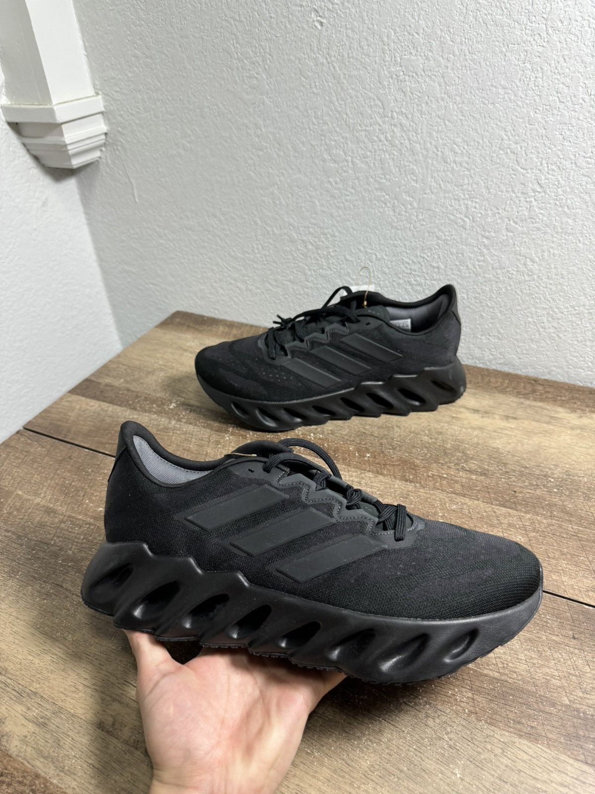 Adidas SAMPLE Adidas Switch FWD 'Black Carbon Men's New Size 11 New Size US 11 / EU 44 - 1 Thumbnail