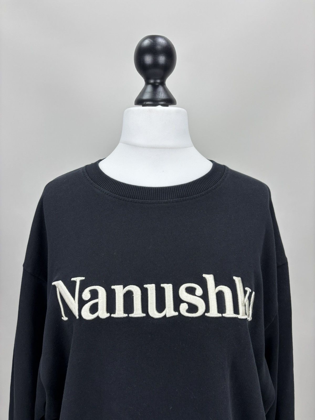Nanushka Womens sweatshirt Nanushka Size XL Color Black Size XL / US 12-14 / IT 48-50 - 3 Thumbnail