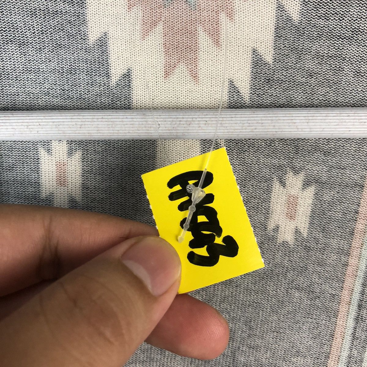 Japanese Brand Bliatanmu navajo Black Cardigan Knitwear #A1593 Size US M / EU 48-50 / 2 - 9 Thumbnail