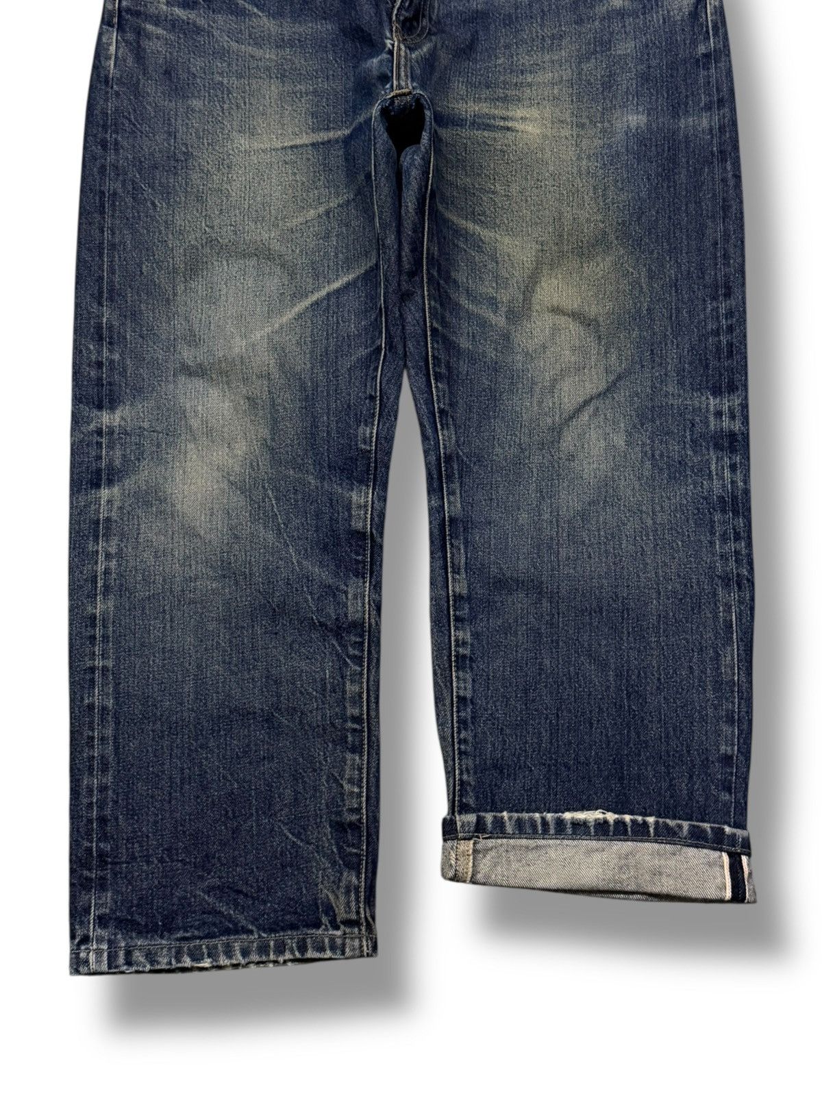 Uniqlo Vintage Uniqlo Jeans Selvedge Denim Japan | Vintage Faded 36 Size US 36 / EU 52 - 6 Thumbnail