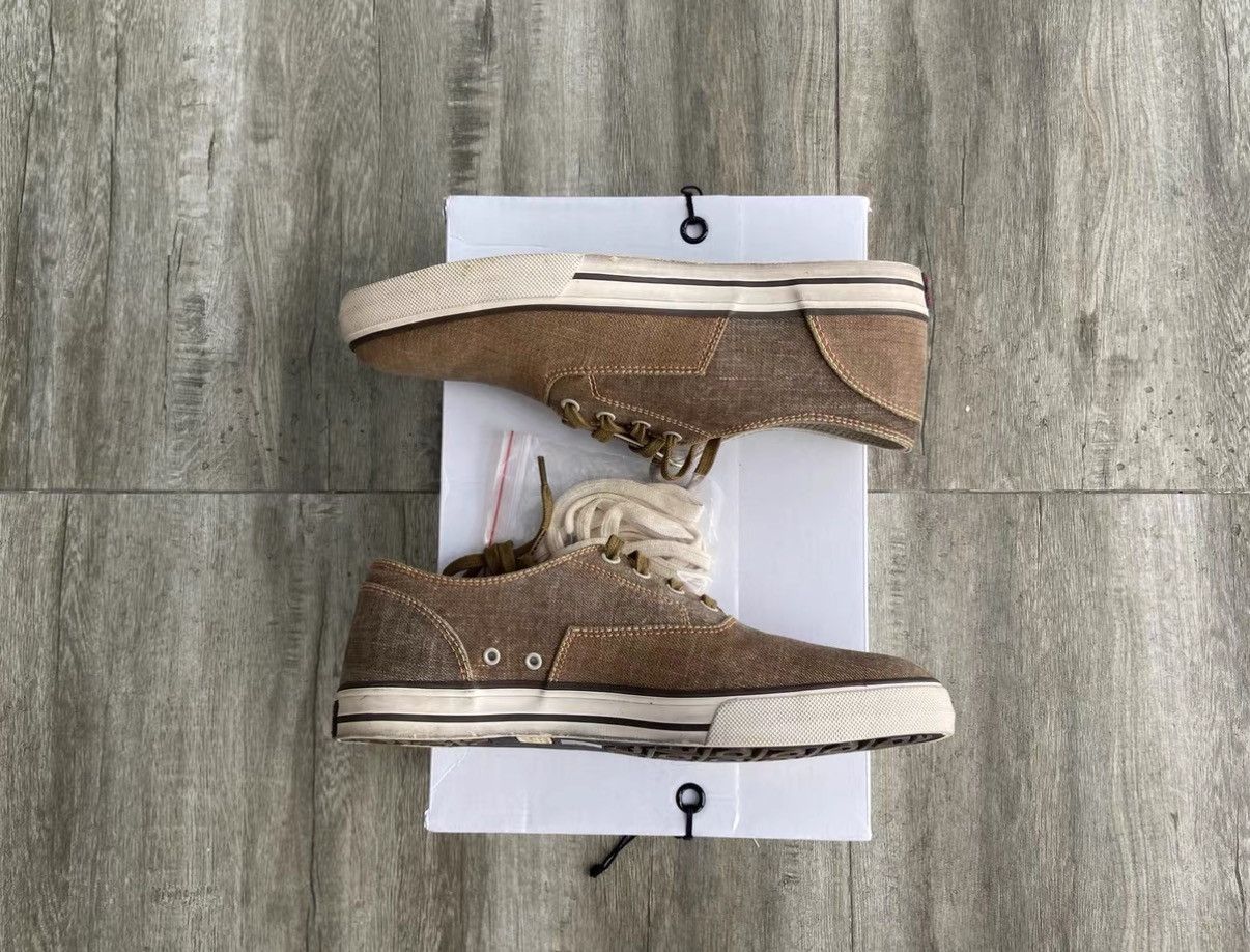 Visvim VISVIM LOGAN DECK LO LUXSIC Washed low-top casual shoes Size US 8.5 / EU 41-42 - 4 Thumbnail