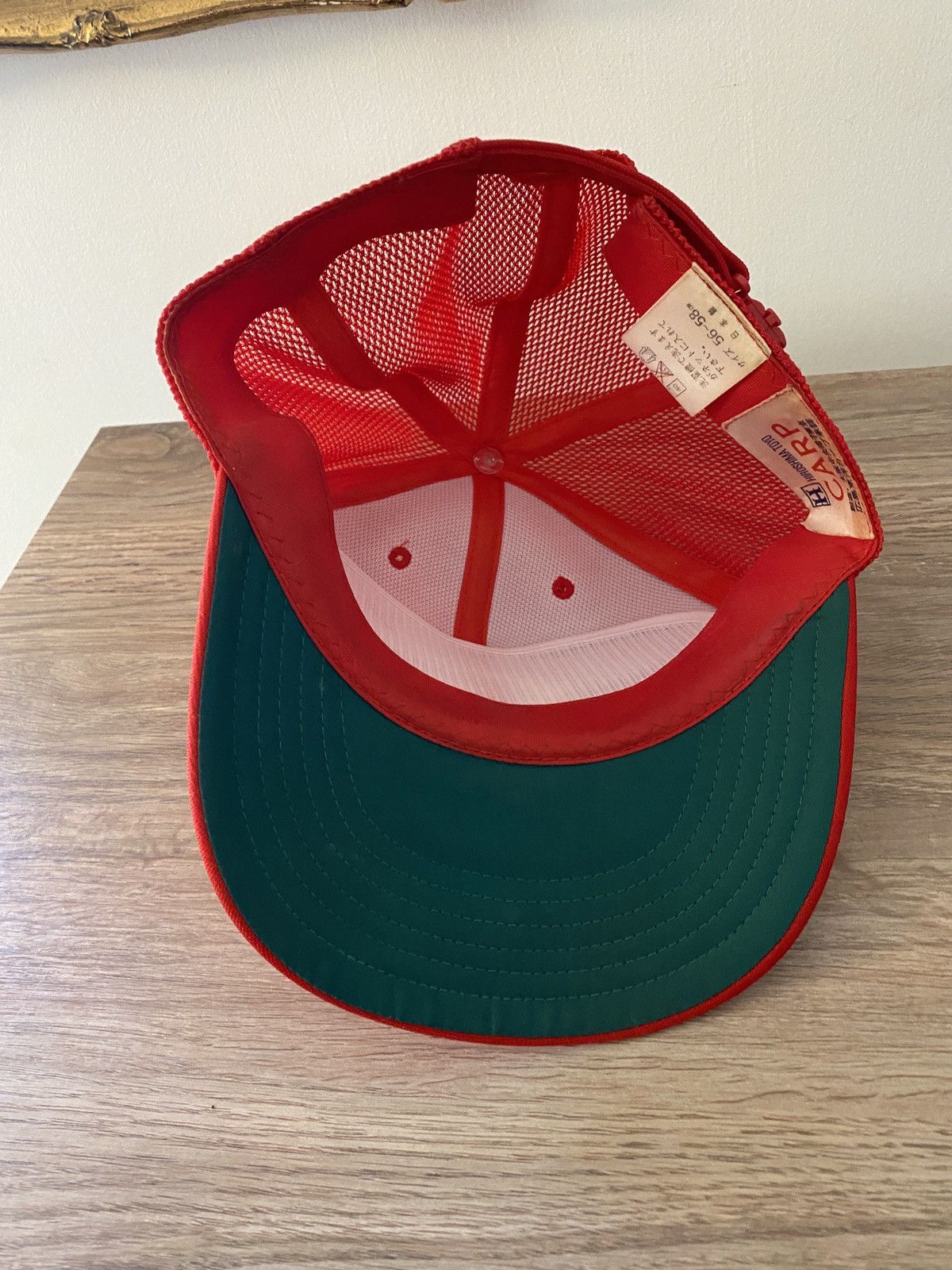 Japanese Brand Vintage Hiroshima Carp Japan Baseball Trucker Strapback Hat Size ONE SIZE - 12 Thumbnail
