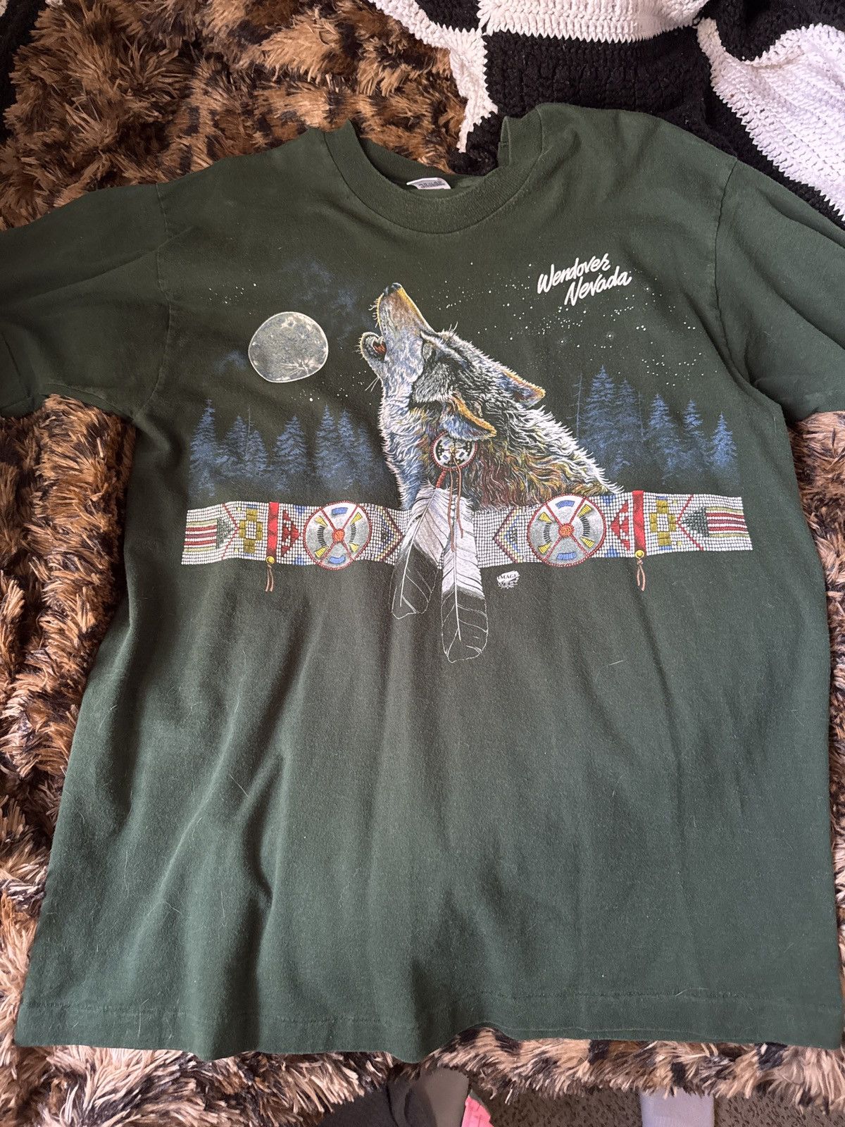 Fruit Of The Loom Vintage Wendover Nevada Shirt Size US XL / EU 56 / 4 - 1 Thumbnail