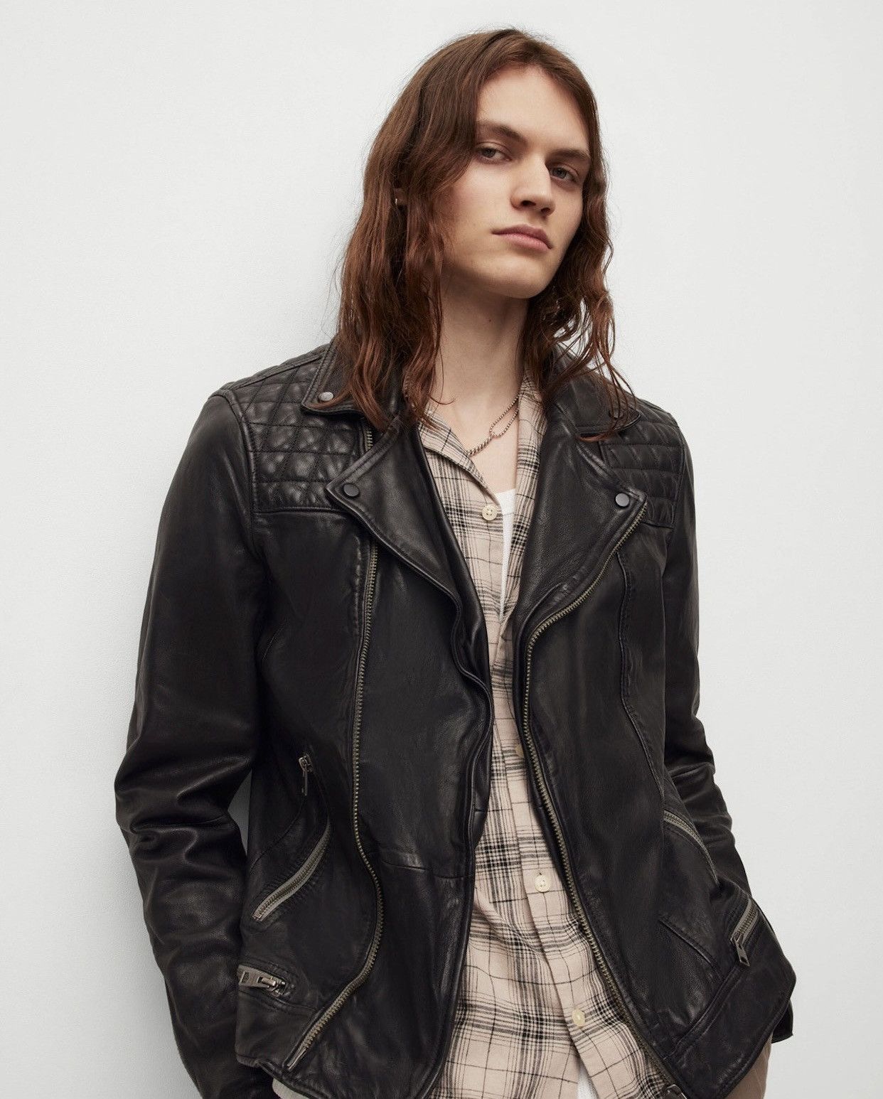 Allsaints Allsaint Leather Jacket Oxblood Conroy Size US XS / EU 42 / 0 - 17 Thumbnail