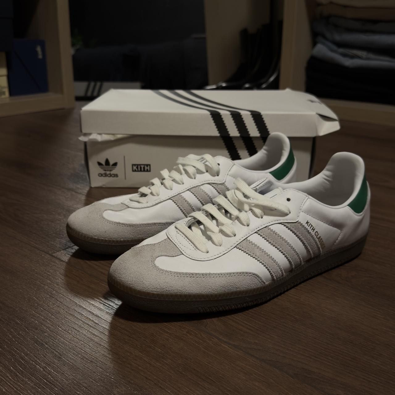 Adidas × Kith Adidas x Kith Sambas white Size US 13 / EU 46 - 3 Thumbnail