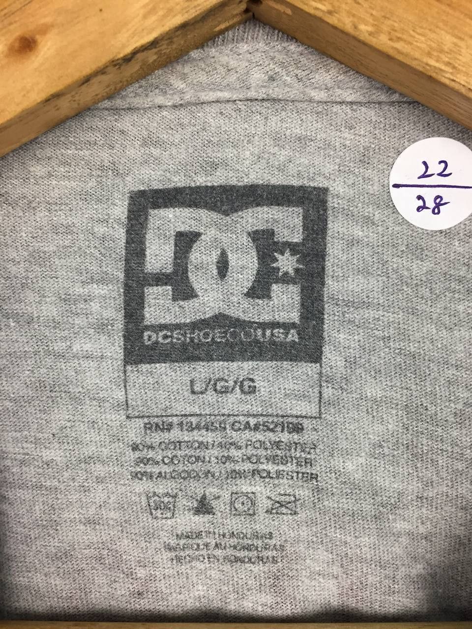 DC × Vintage DC SHOE Company Since Ninety Four Skateboards Tee Size US L / EU 52-54 / 3 - 8 Thumbnail