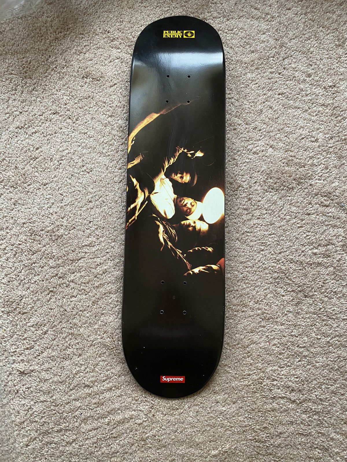 Supreme Supreme Public Enemy skate deck black 2006 authentic Size ONE SIZE - 13 Thumbnail