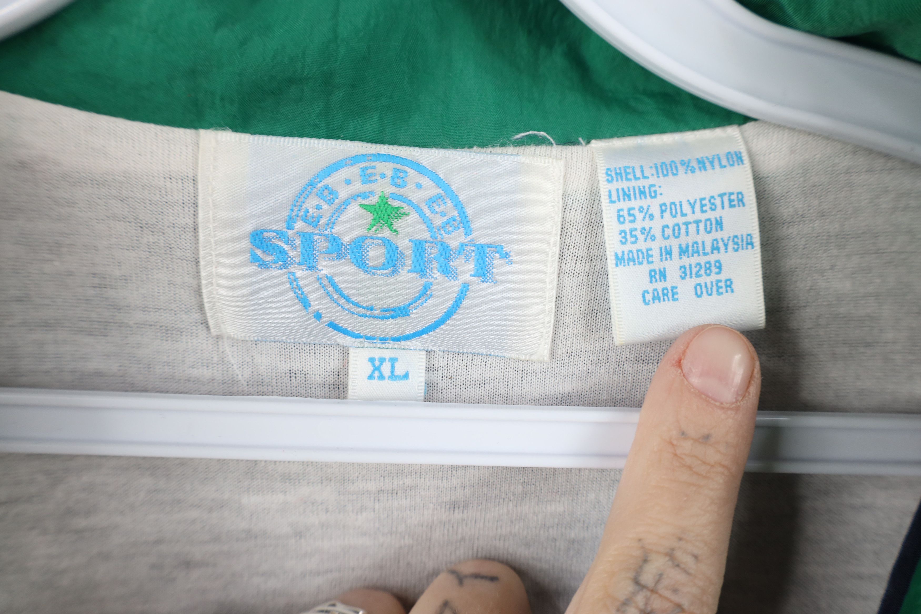 Vintage Vintage 90s Streetwear Lined Full Zip Windbreaker Jacket Size US XL / EU 56 / 4 - 8 Thumbnail