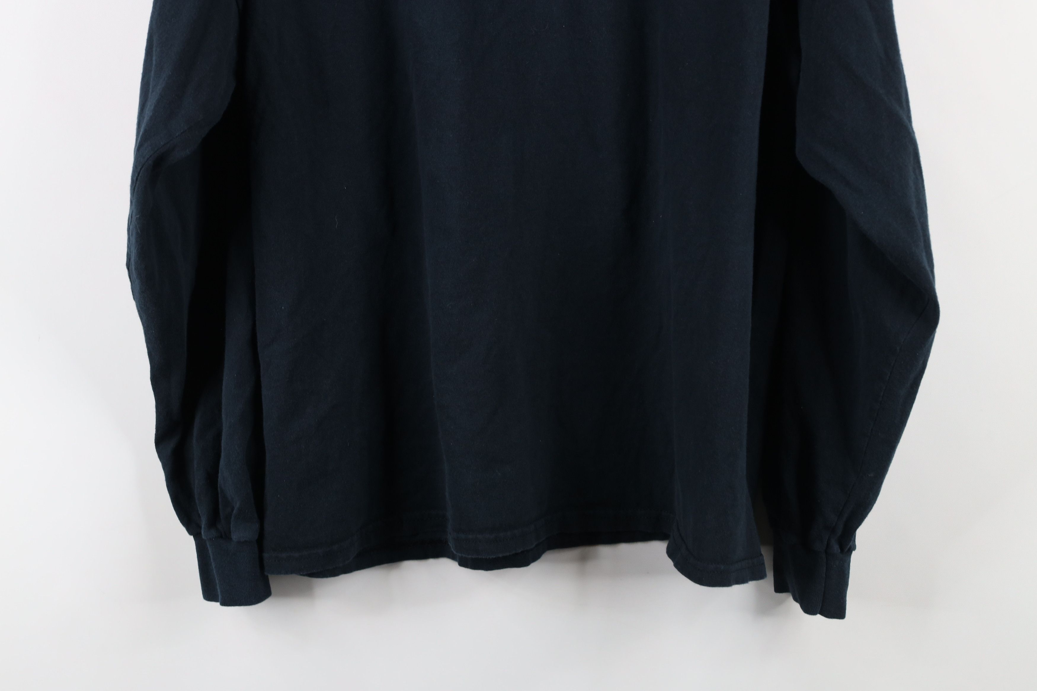 Vintage Vintage Y2K Streetwear Long Sleeve T-Shirt Black Cotton Size US XL / EU 56 / 4 - 10 Thumbnail