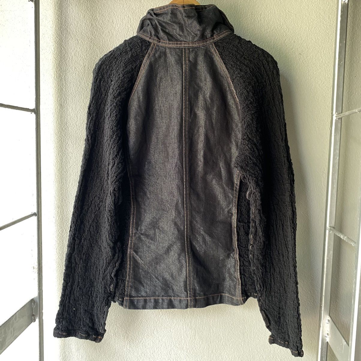 Issey Miyake Me Issey Miyake Denim Jacket Size ONE SIZE - 4 Thumbnail