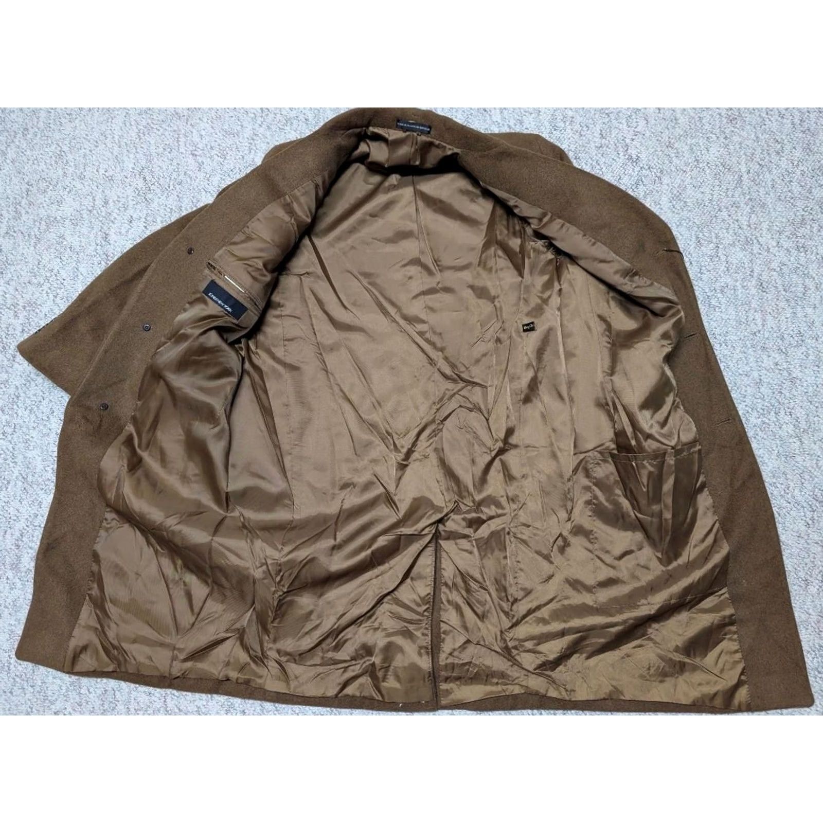Jones New York NOS vintage Jones New York overcoat S brown wool blend flannel 38 chest coat Men Size US S / EU 44-46 / 1 - 4 Thumbnail