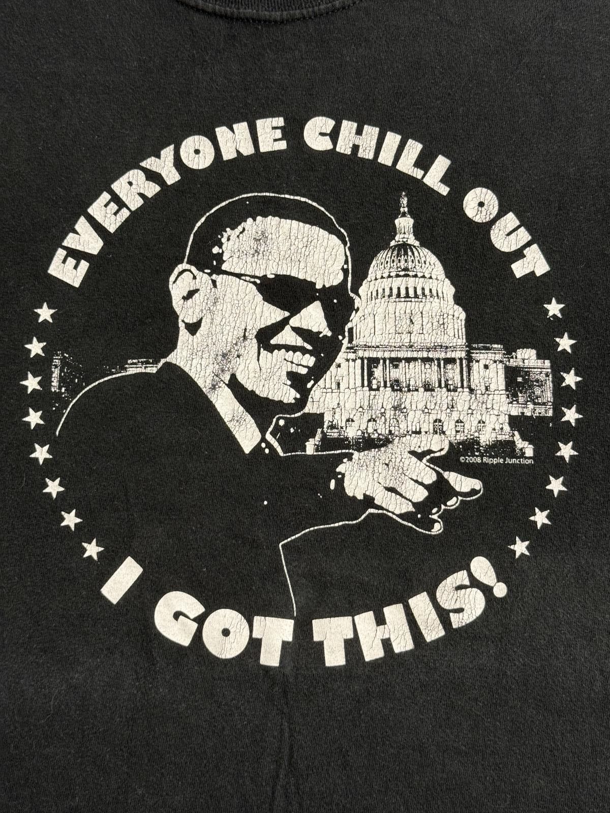 Other Barack Obama T-shirt 2008 Tee Everyone Chill Out I Got This Size US XXL / EU 58 / 5 - 3 Thumbnail
