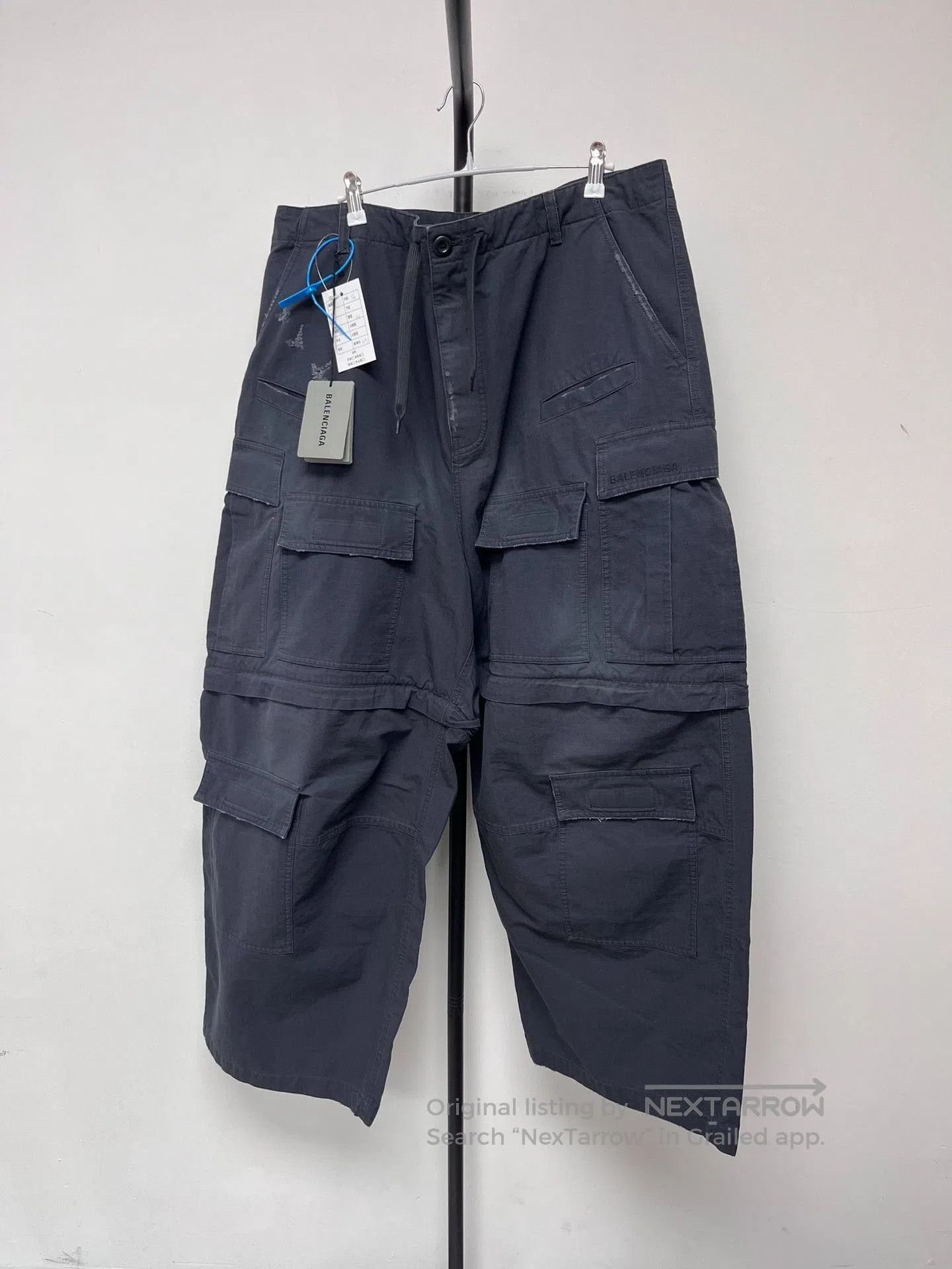 Balenciaga Balenciaga Men's Gray Washed Relaxed Jeans. Size US 30 / EU 46 - 1 Thumbnail