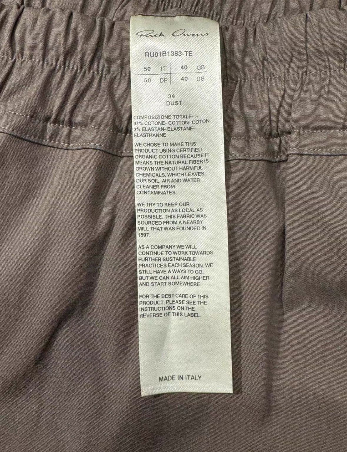 Rick Owens Rick Owens Pant split shorts-2505 Size US 34 / EU 50 - 3 Thumbnail