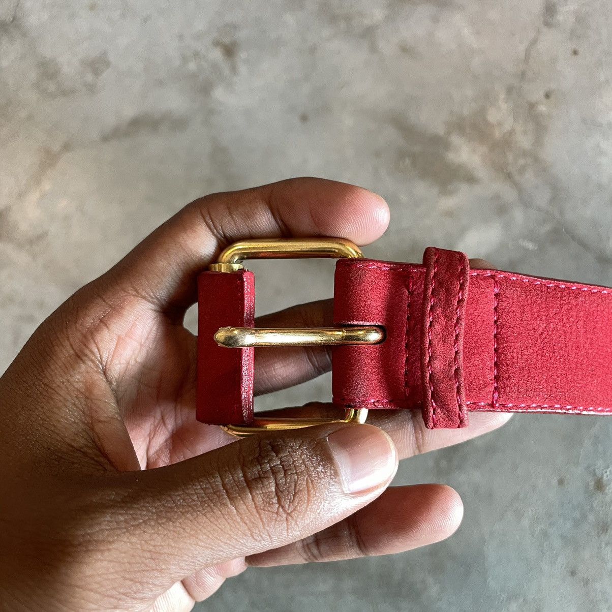 Moschino Moschino Women Leather Belt Size ONE SIZE - 2 Thumbnail